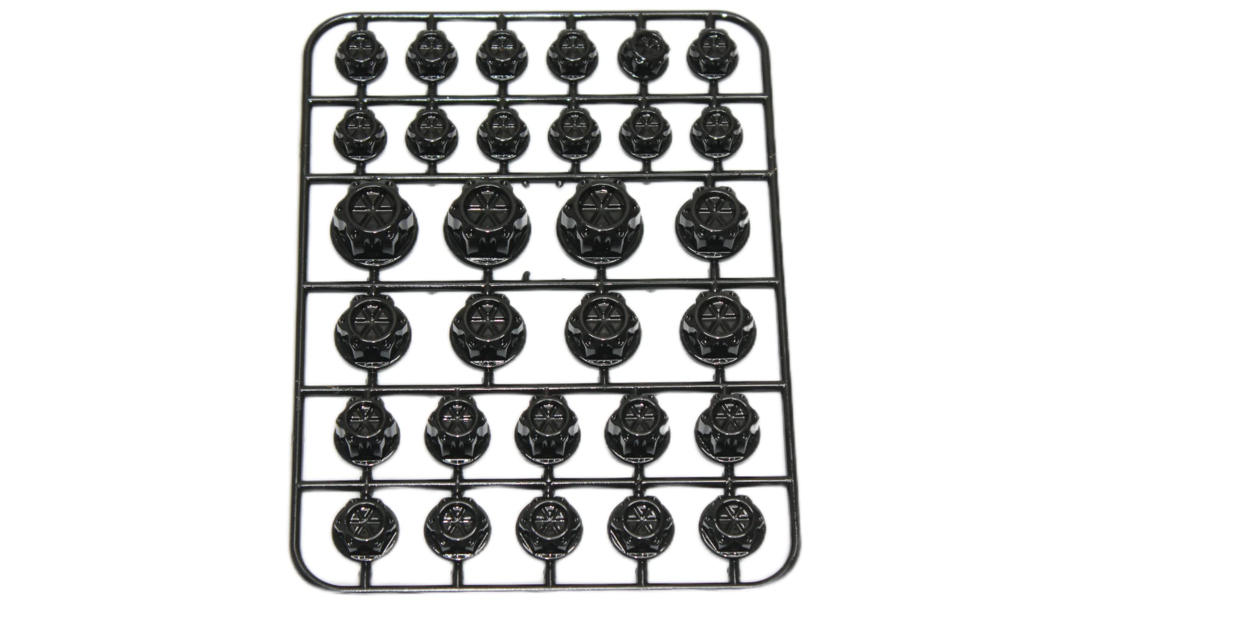 OBEROI'S TRADERS 30 Pcs, Bike Screw Cap, Nut Bolt Cap Cover Protector Fairing Kit for All Motorcycle