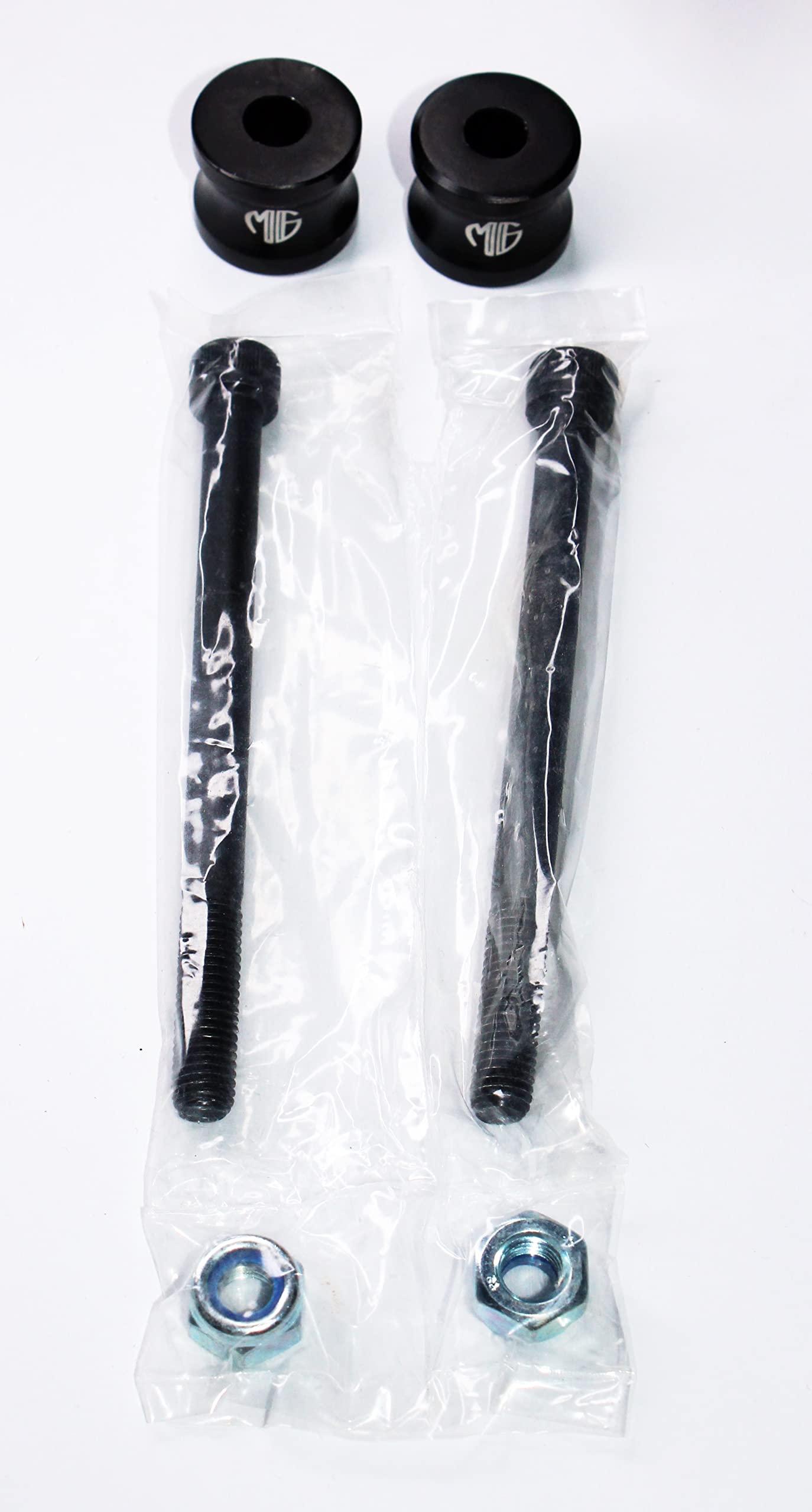 OBEROI'S TRADERS Premium Handle Risers for Dominar (Black)