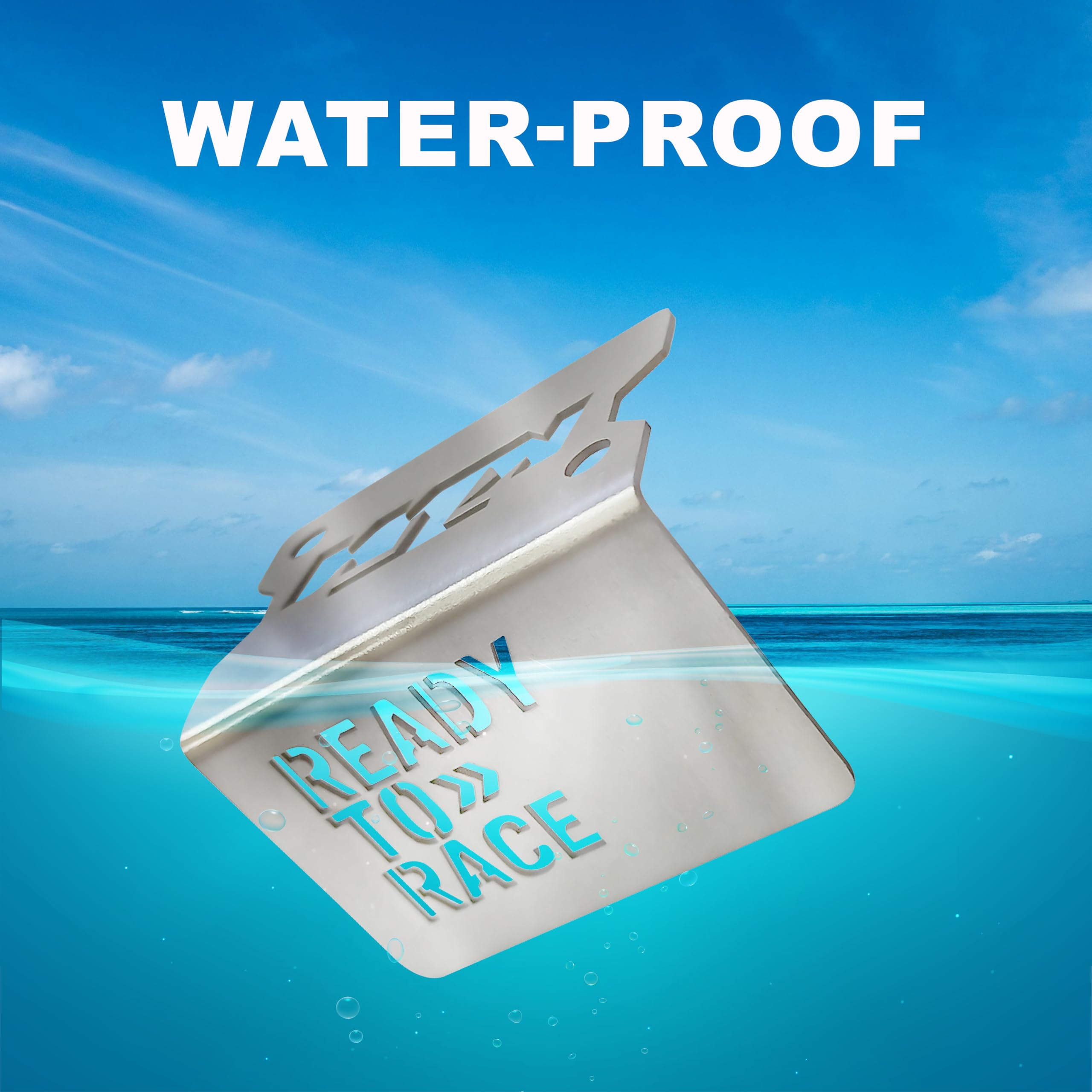 MIKANIX Stainless Steel Brake Oil Reservoir Cap Guard for Duke & RC | Ready to Race Laser Cut Cover | Compatible with Duke 125/200/250/390 & RC 125/200/250/390 | Premium Accessory