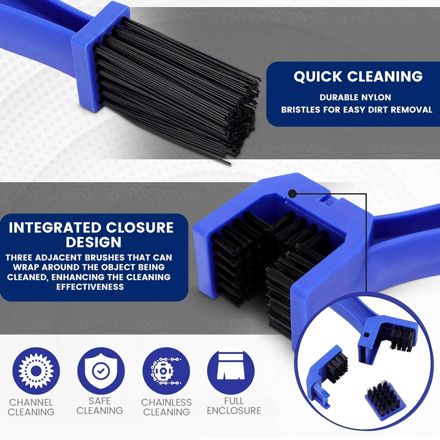 OBEROI'S TRADERS Bike Chain Lubricant & Chain Cleaner Spray With Cleaning Brush For Motorcycle and Bicycle