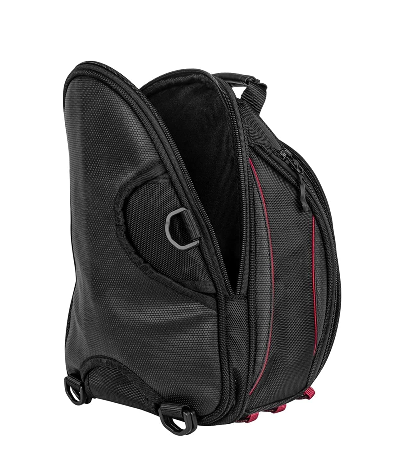 MIKANIX Compact Magnetic Fuel Tank Bag with Rain Cover and Multi-Pocket Storage Compartments Universal for Bikes