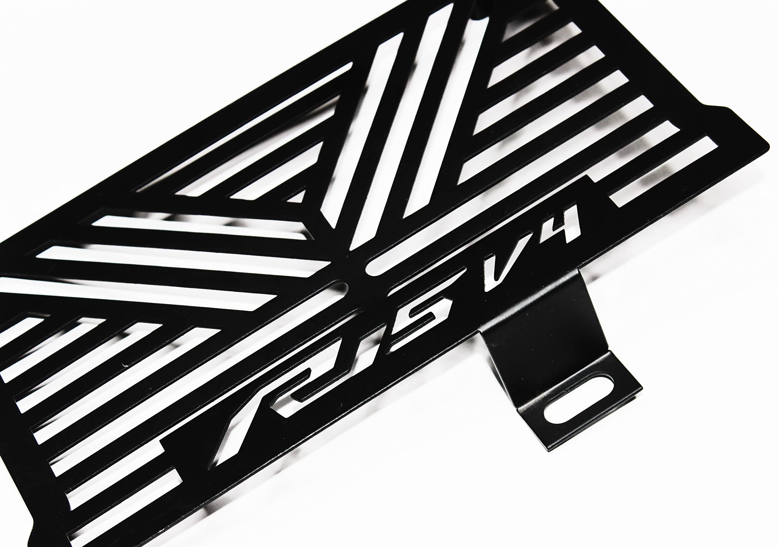 MIKANIX Premium Stainless Steel Matt Black Bike Radiator Guard Protector Grill For R15 V4