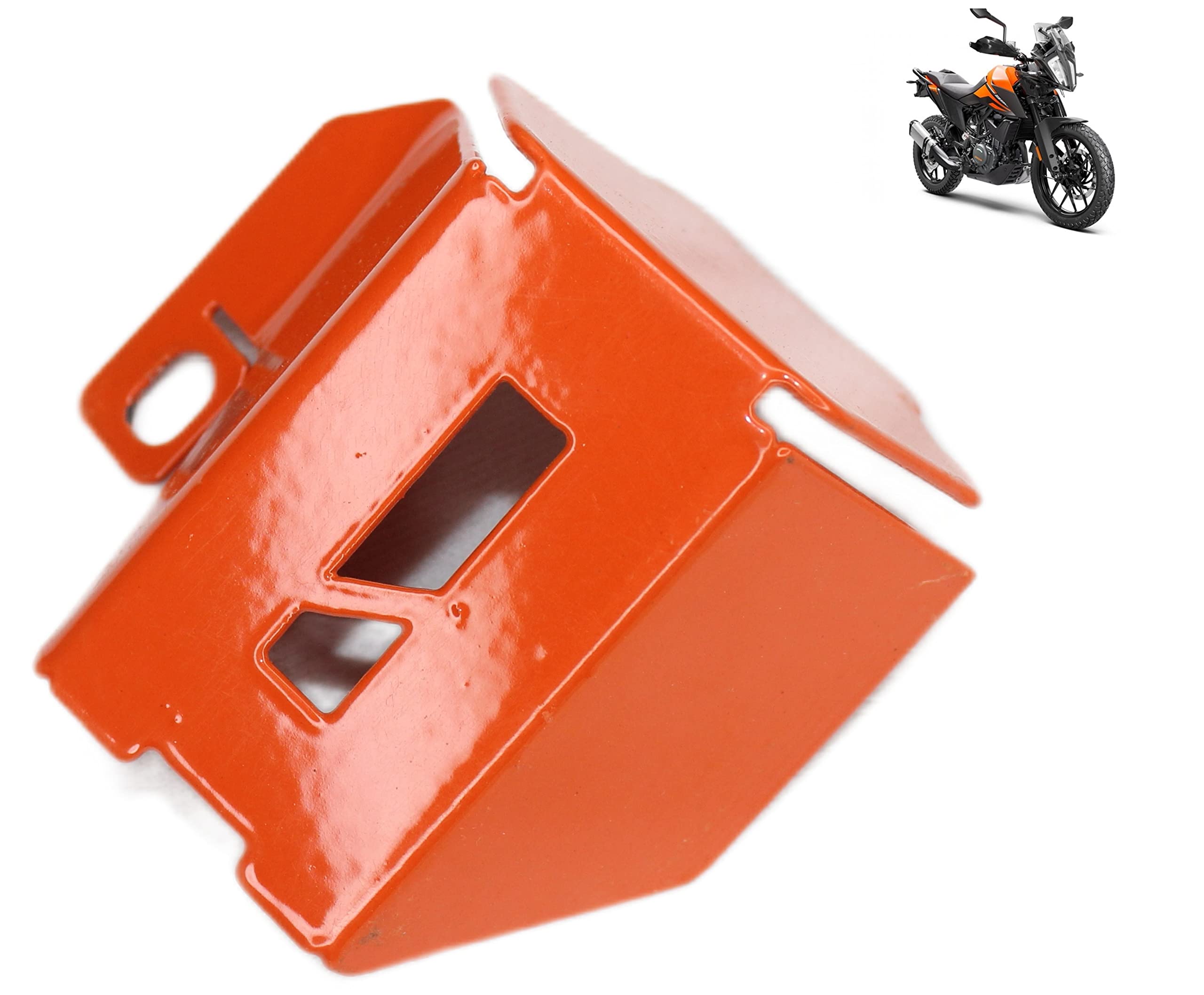 MIKANIX KTM Adventure 390 Rear Brake Oil Container Guard | Fluid Reservoir Cover