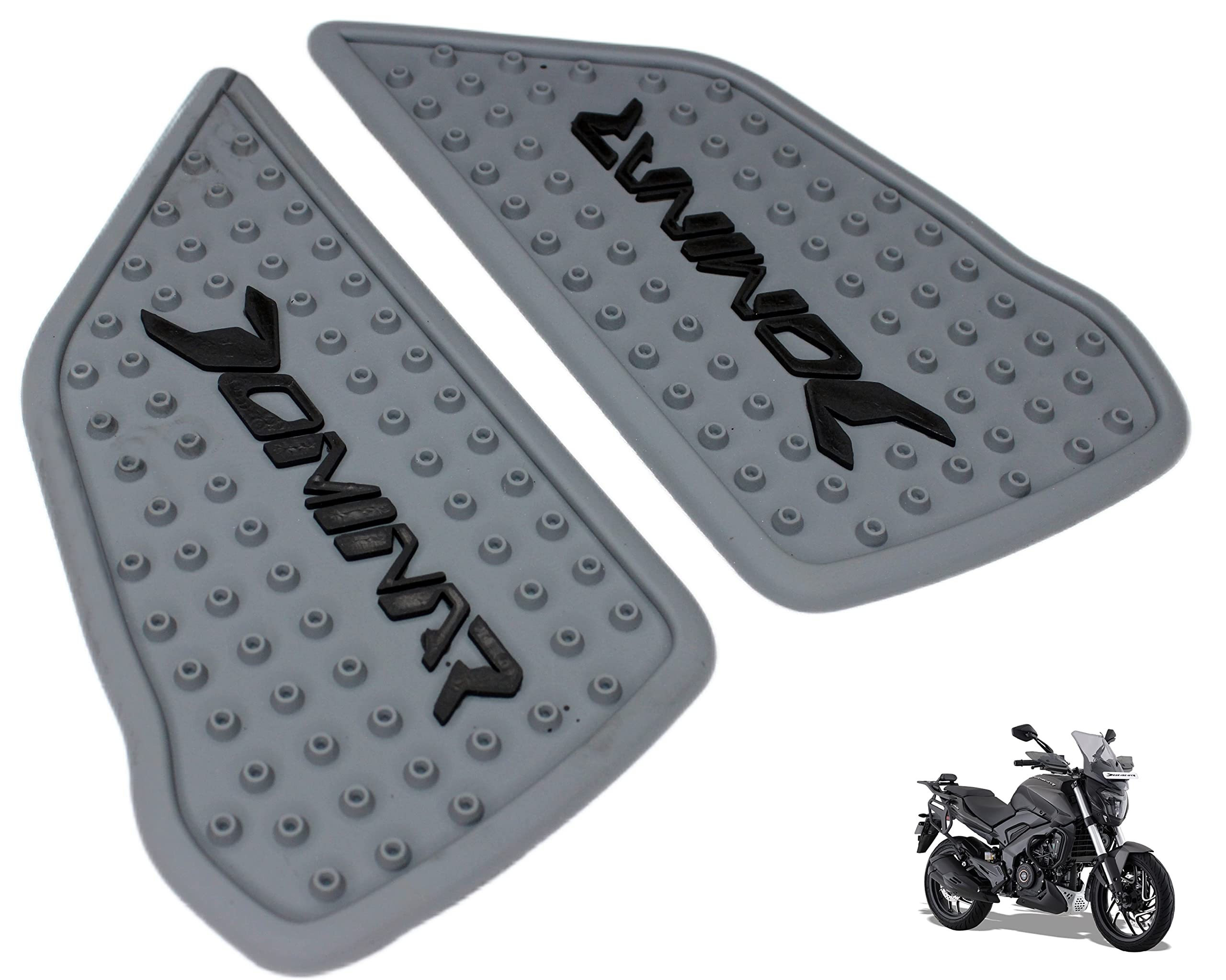 MIKANIX Anti Slip Silicone Tank Pad/Thai Pad Waterproof Sticker for Bajaj Dominar 250/400