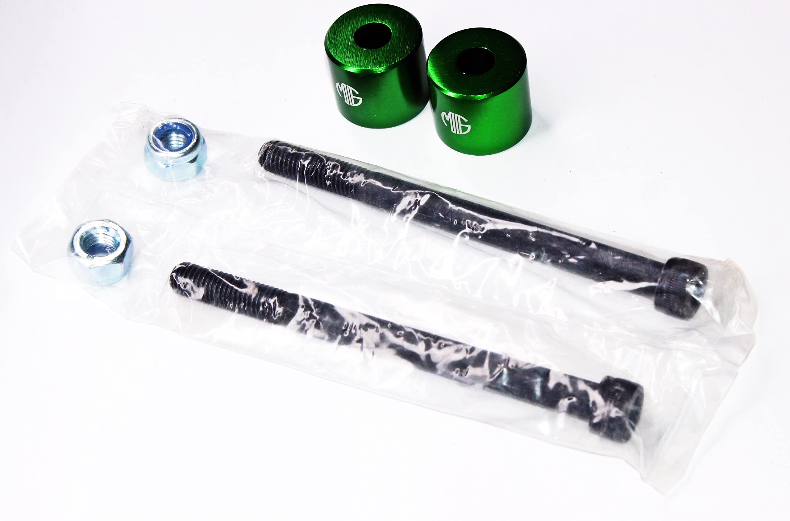 OBEROI'S TRADERS Premium Handle Risers for Dominar (Green)