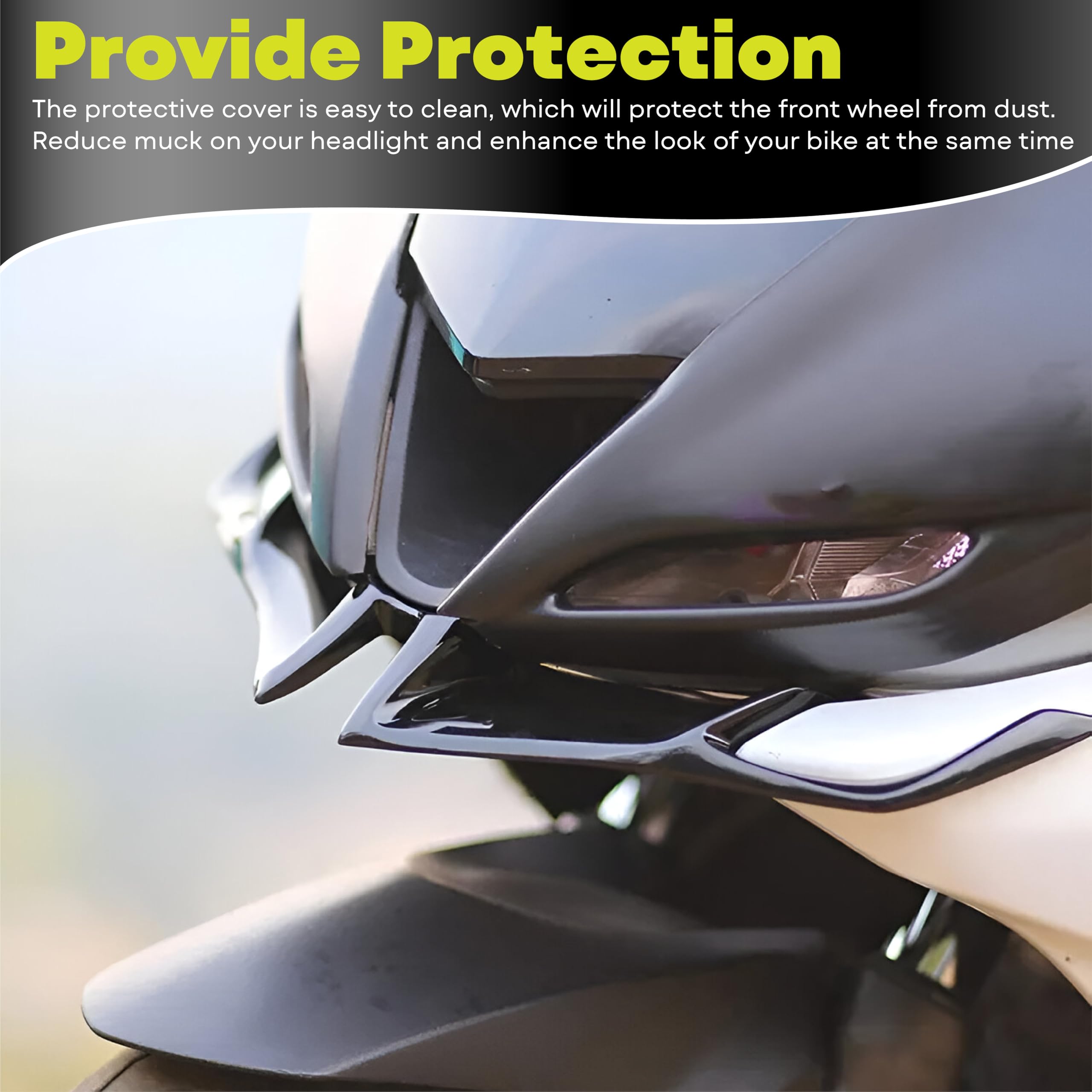 MIKANIX Flexible Large Winglet for Yamaha R15 V3