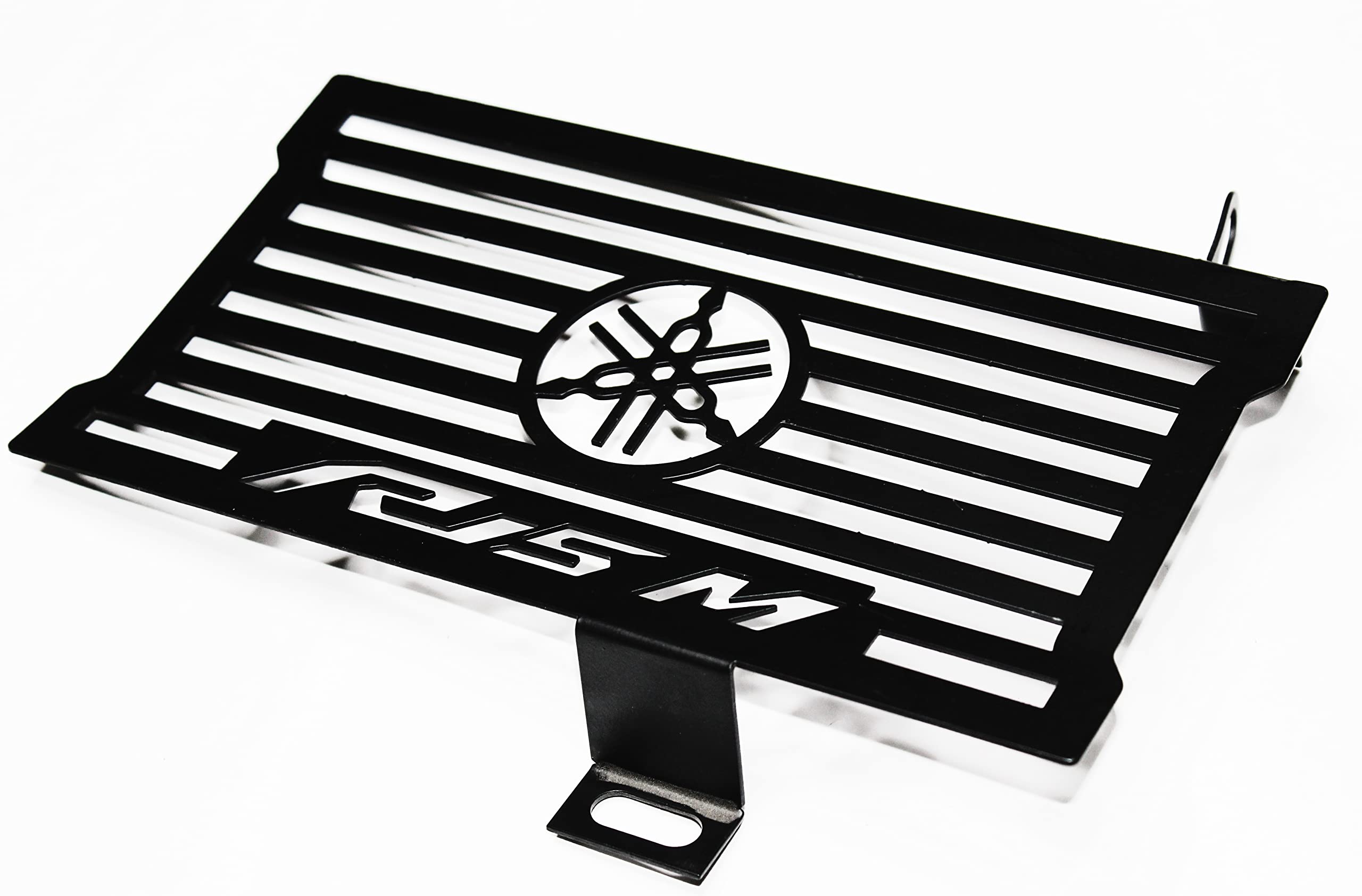 MIKANIX Premium Stainless Steel Matt Black Bike Radiator Guard Protector Grill For YAMAHA R15M