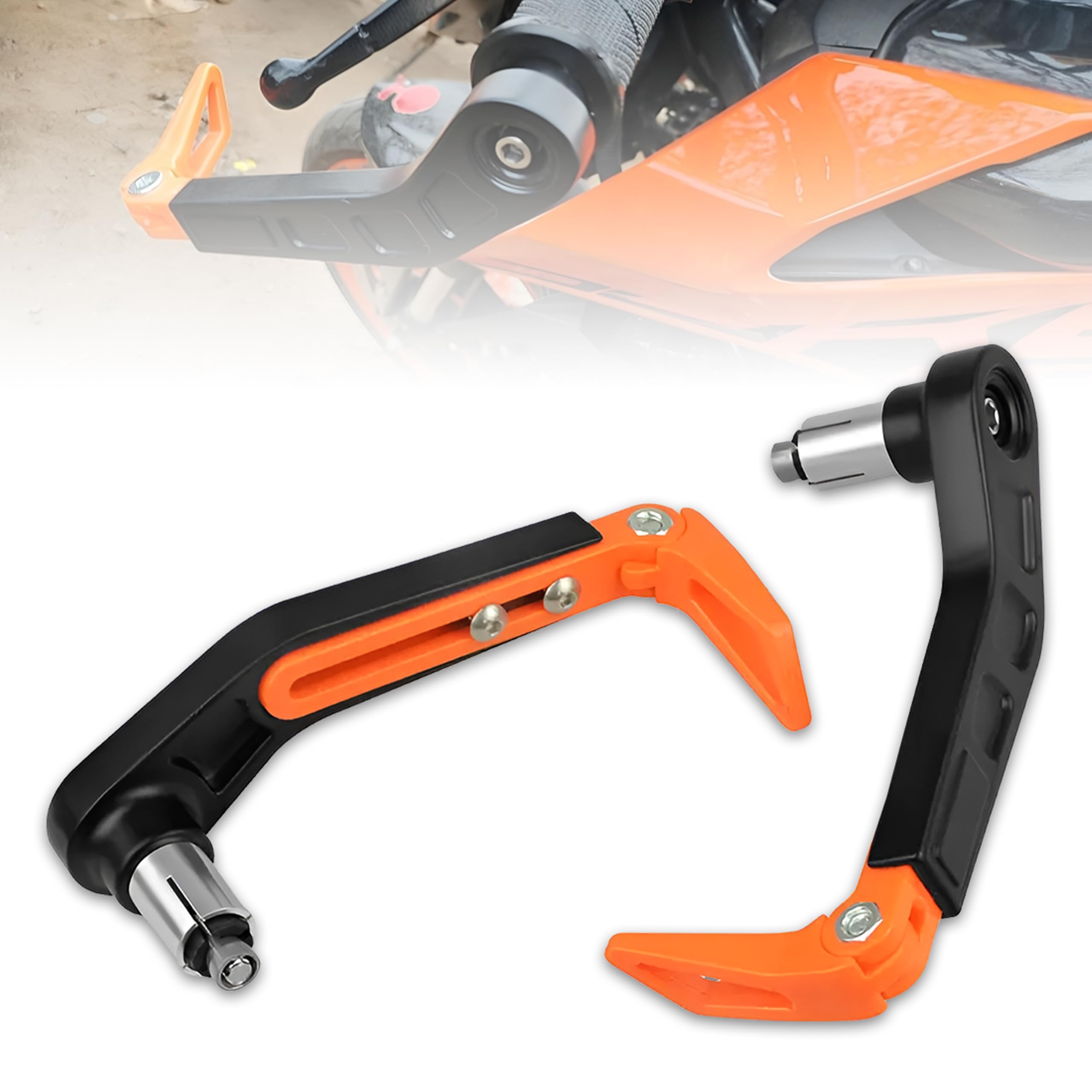 OBEROI'S TRADERS Universal Adjustable Handlebar Brake Folding Clutch Lever Guard Protector Suitable for All Bikes