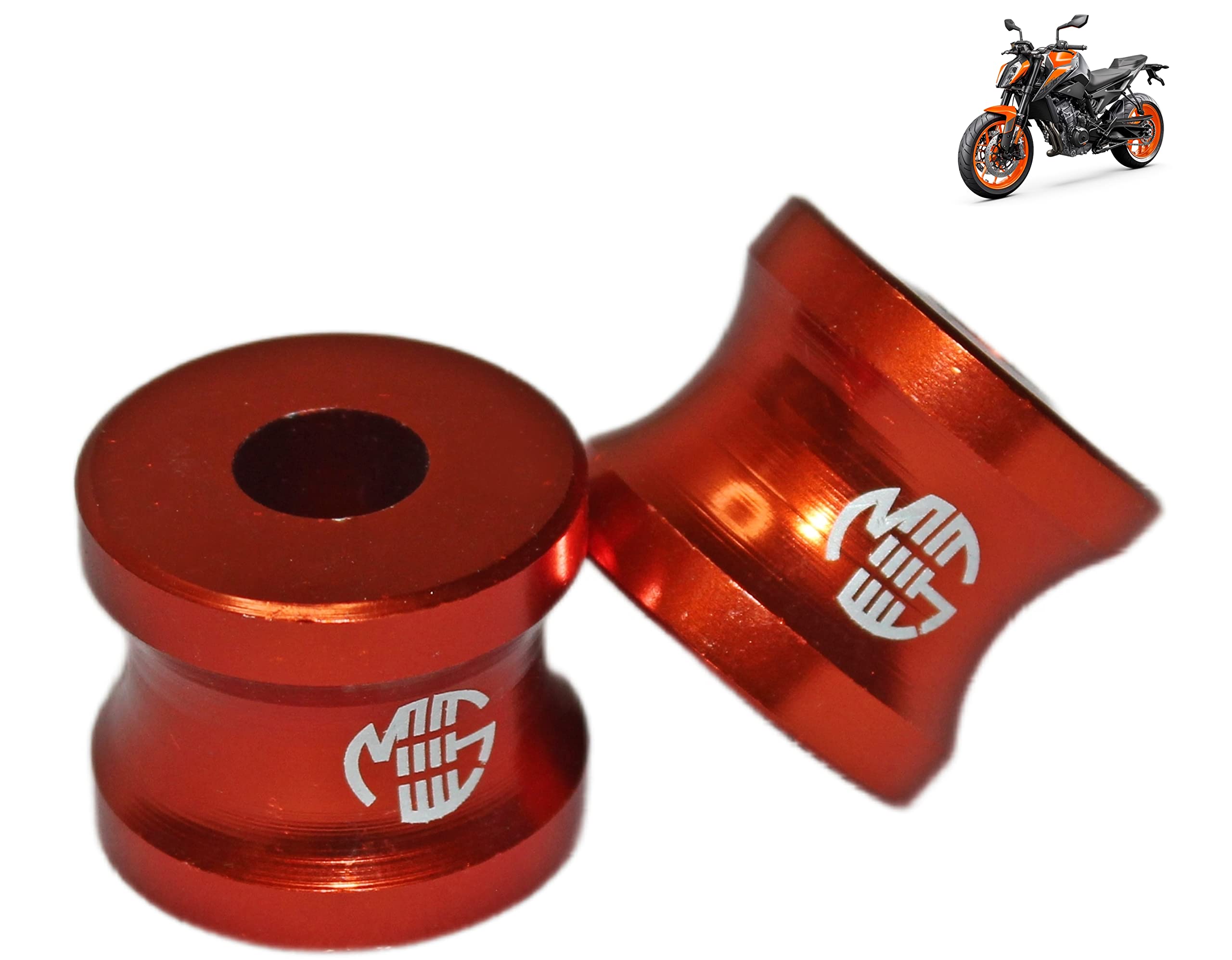 OBEROI'S TRADERS Duke 125/200/250/390 Bike Handle Riser / Raiser Handlebar Height Riser Clamp Compatible For KTM Duke All Model