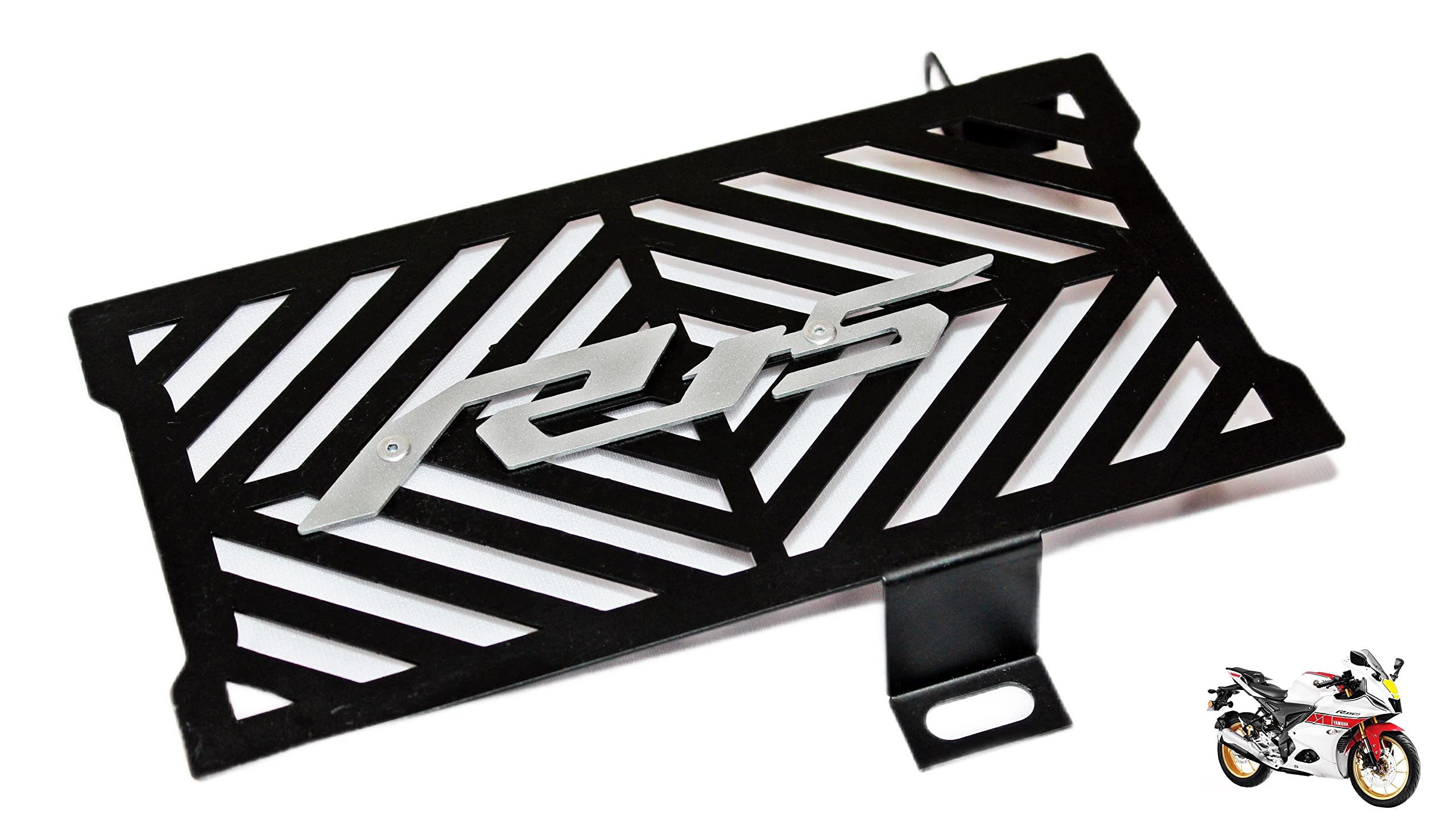 MIKANIX R15 V4 / M Bike Stainless Steel Radiator Guard Protector Grill Cover Bike Crash Guard