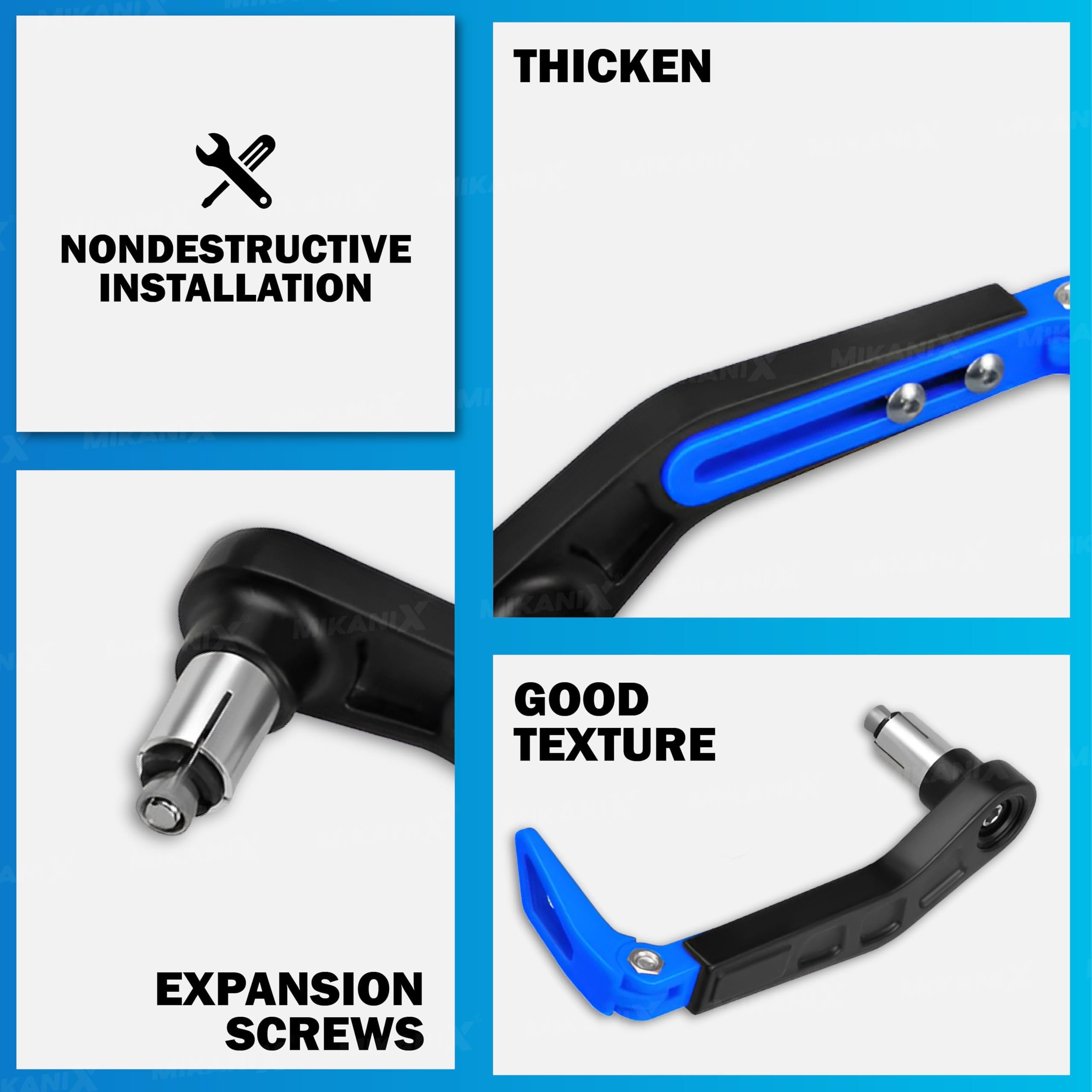 OBEROI'S TRADERS Universal and Adjustable Handlebar Brake Folding Clutch Lever Guard Compatible with All Bikes