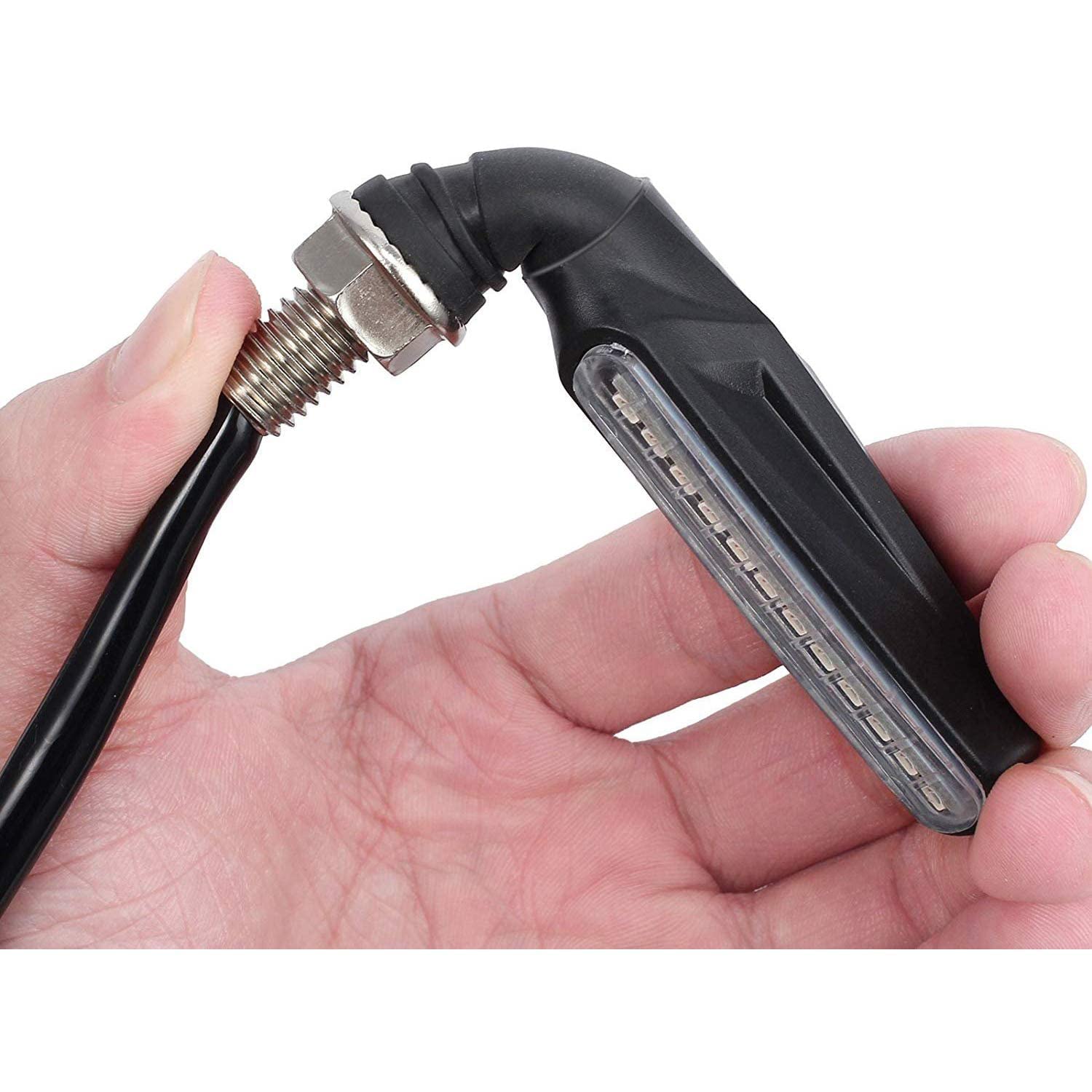 MIKANIX Duke 200/250/390 Front, Rear 12 LED Turn Signal Running DRL Indicators Lamp Light Bulb