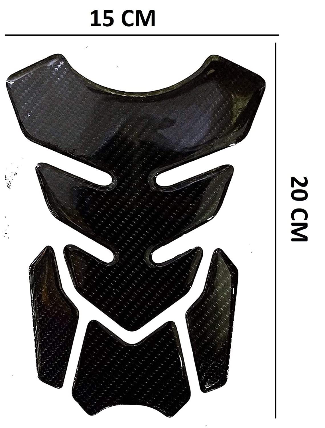 MIKANIX Universal Waterproof Bike Tank Pad Protector Vinyl/Epoxy Sticker Scratch Guard Protector for All Motorcycles