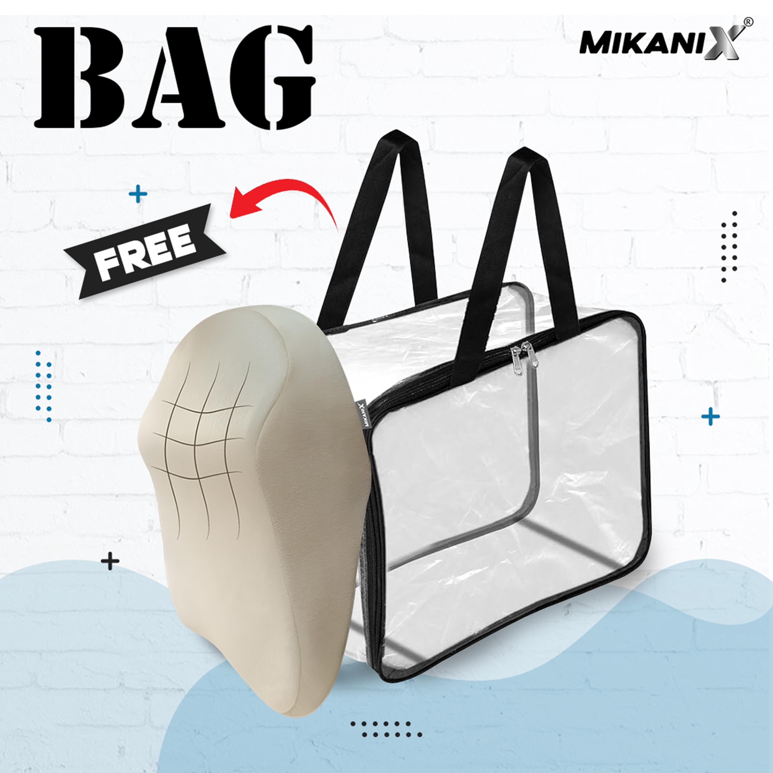 OBEROI'S TRADERS Car Neck Rest Pillow | Seat Cushion | 2 Years Warranty | Ultra Soft Memory Foam for Neck and Cervical Support to Relief Neck Pain & Reduced Tension (Velvet Beige (Pack of 1))