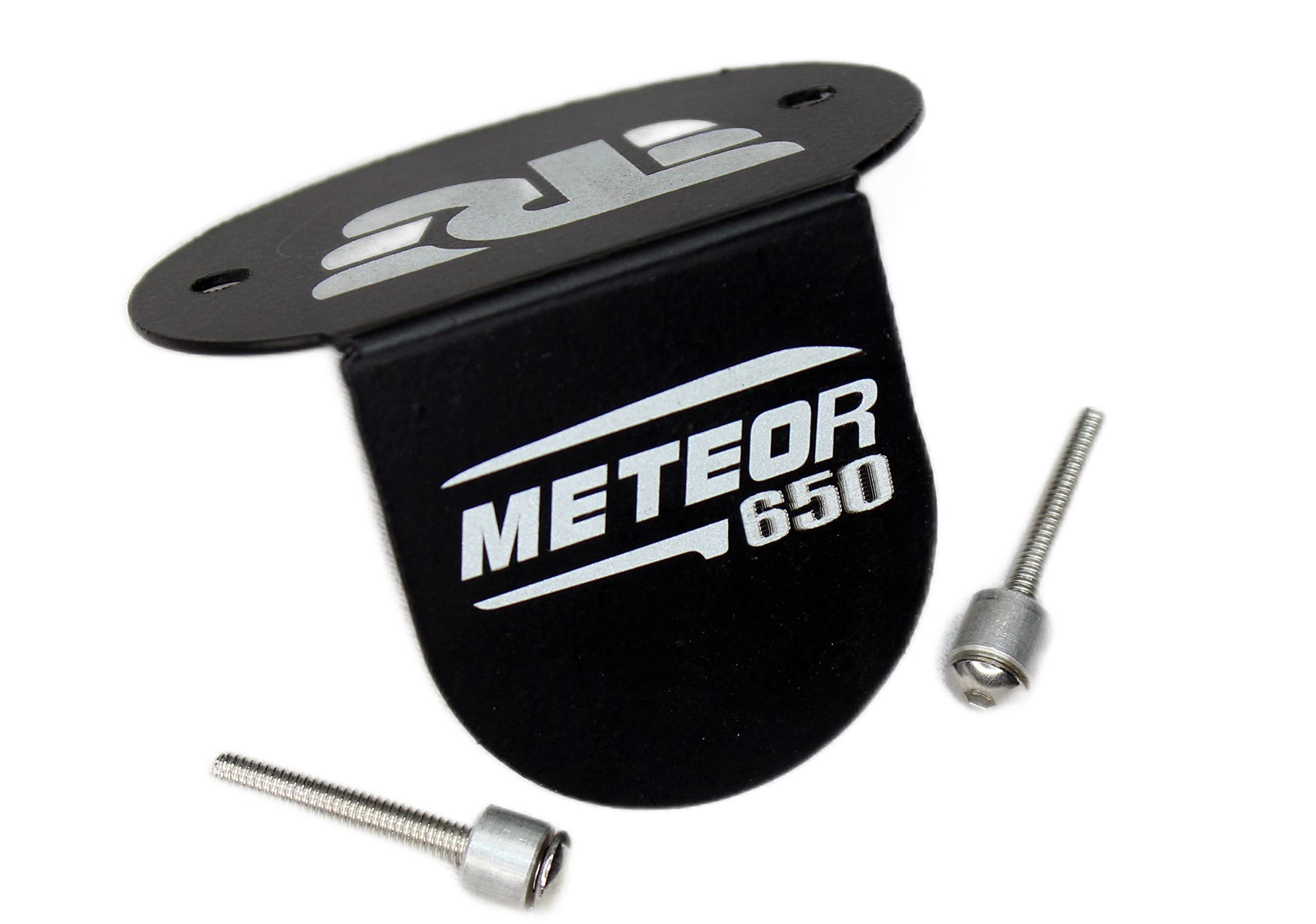 OBEROI'S TRADERS Combo of Super Meteor 650 Master Cylinder Guard, Front Oil Reservoir Cap & Rear Brake Oil Container Guard Accessories Combo (Pack of 3)