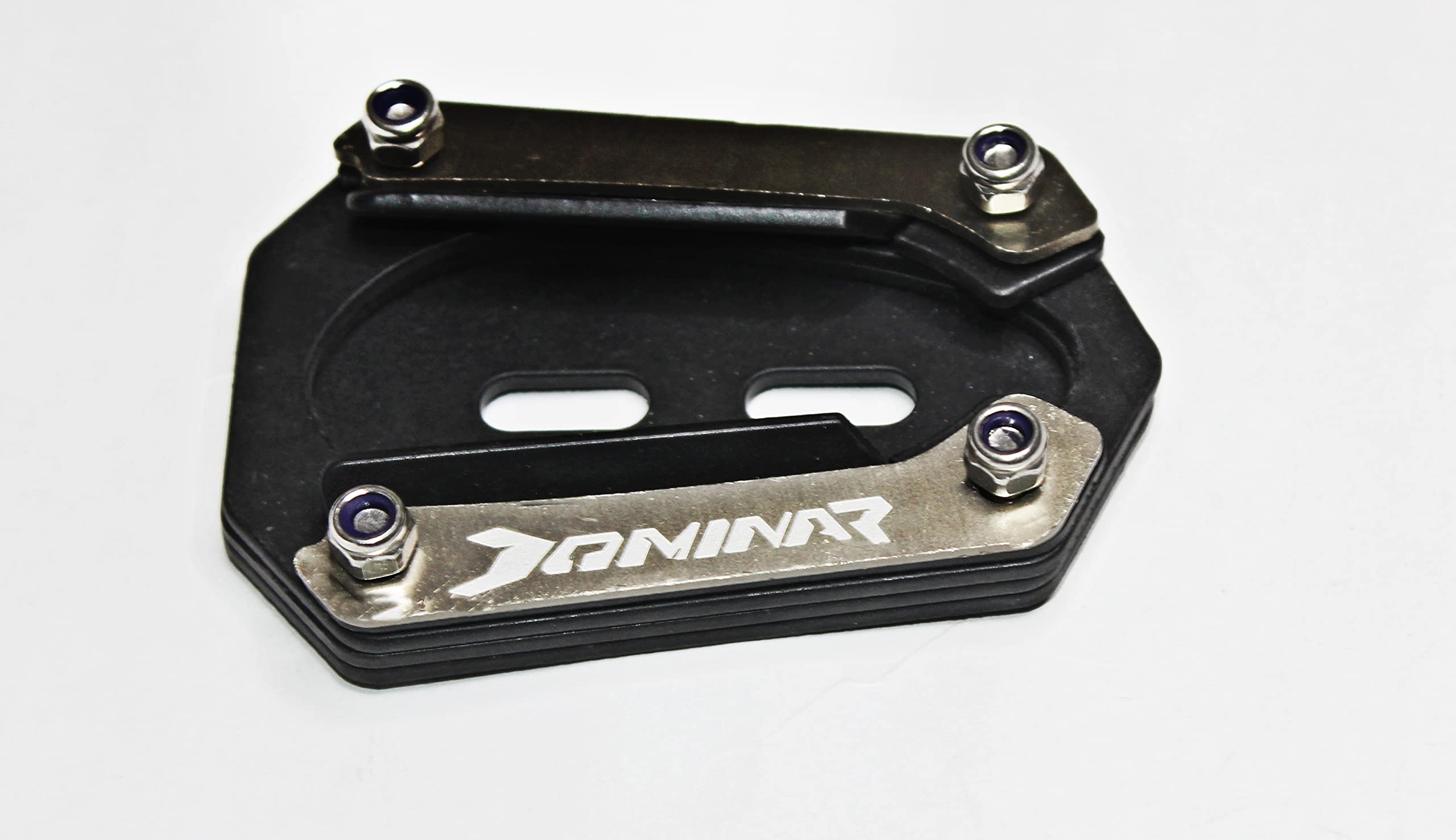 MIKANIX Premium Stainless Steel Side Stand Extender Compatible with/for Bajaj Dominar 250/400