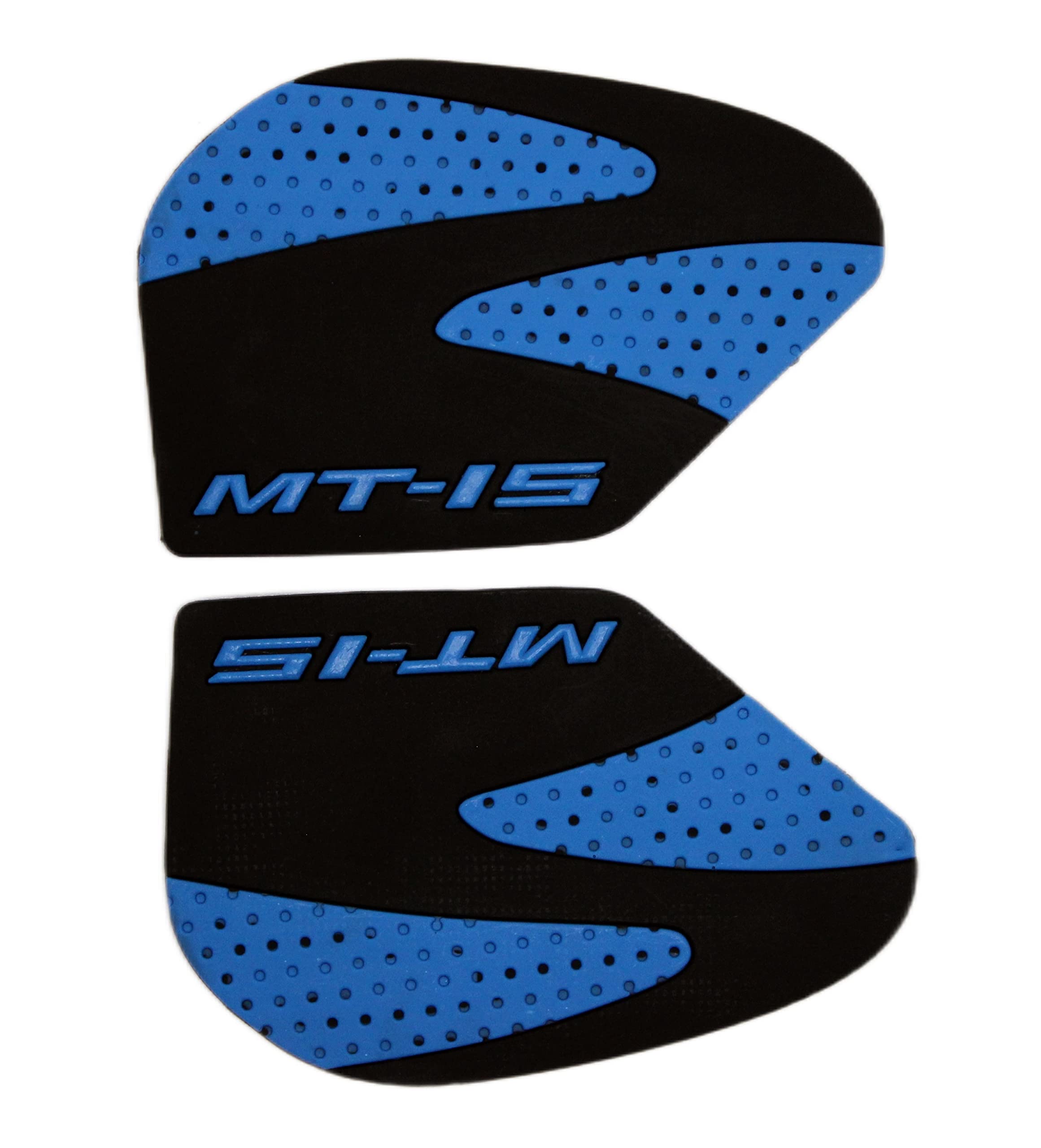 OBEROI'S TRADERS Anti Slip Silicone Tank Pad/Thai Pad Waterproof Sticker for Yamaha MT 15 Bike