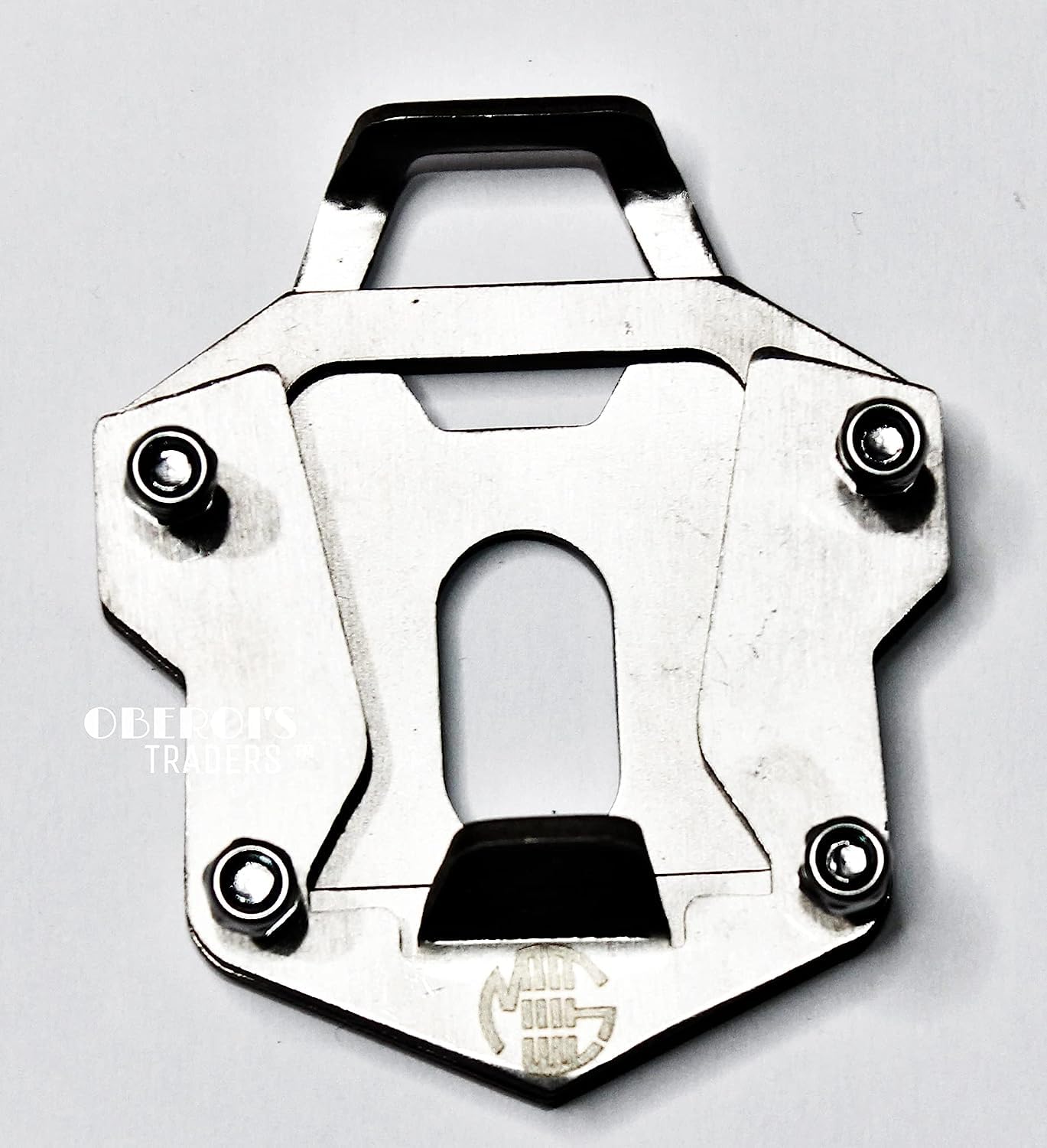 OBEROI'S TRADERS Premium Stainless Steel Side Stand Extender Base Compatible with Royal Enfield Himalayan