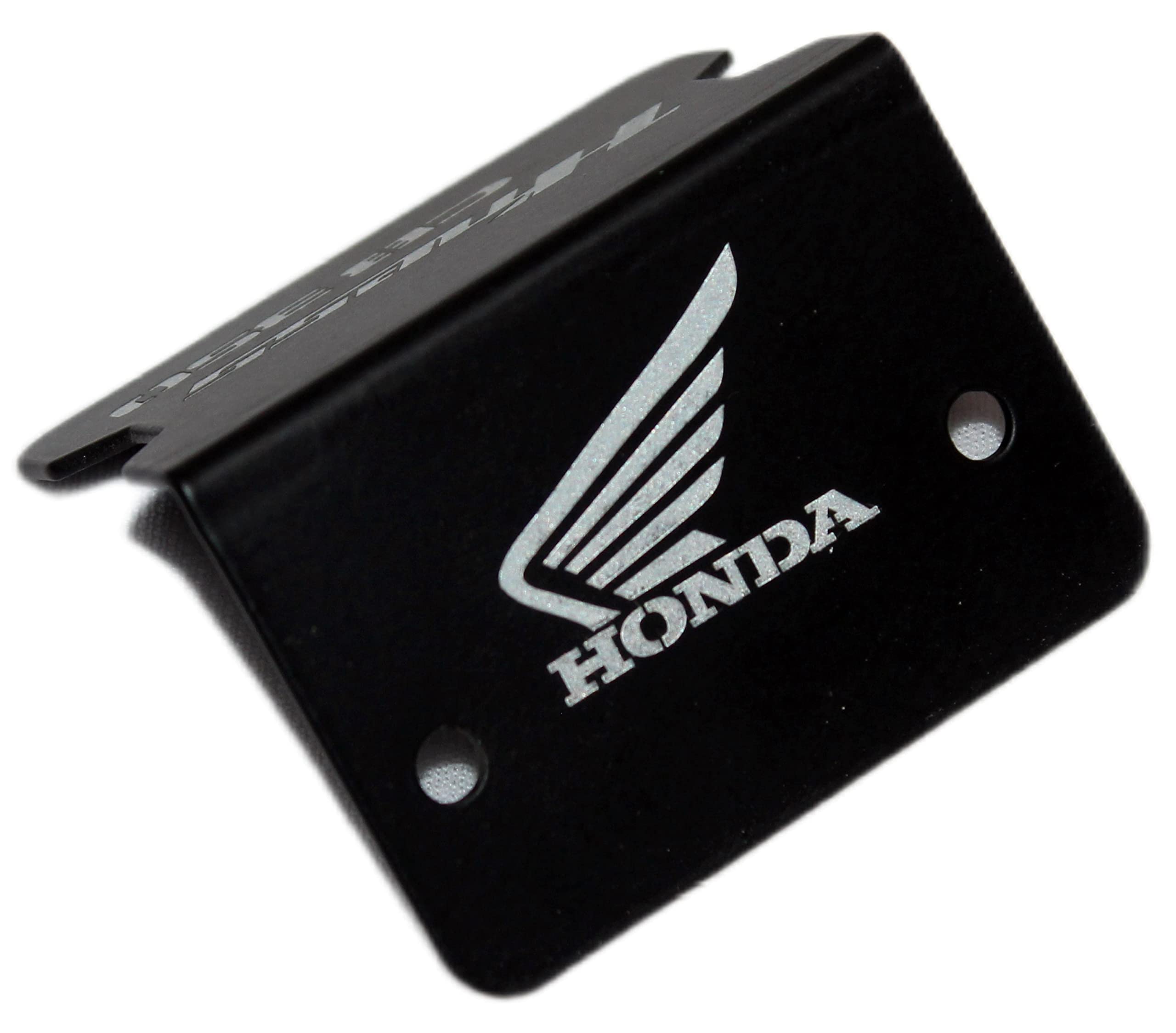 OBEROI'S TRADERS Hnees CB 350 Stainless Steel Bike Front Disc Brake Fluid Reservoir Oil Cap Guard Protector Cover