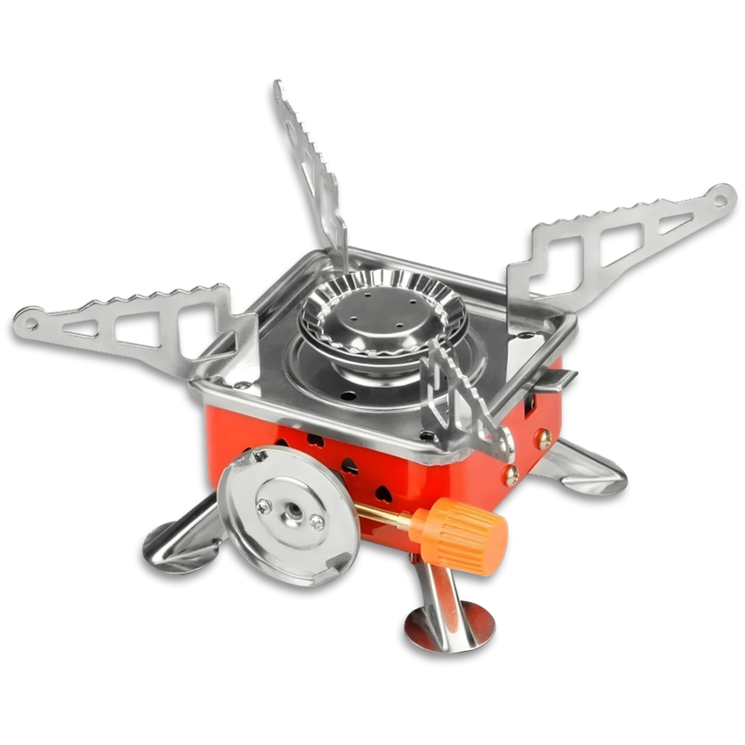Mikanix 6 MONTHS WARRANTY Portable Mini Gas Stove/Butane Gas Burner For Camping, Picnic, Travelling & Hiking With Folding Furnace