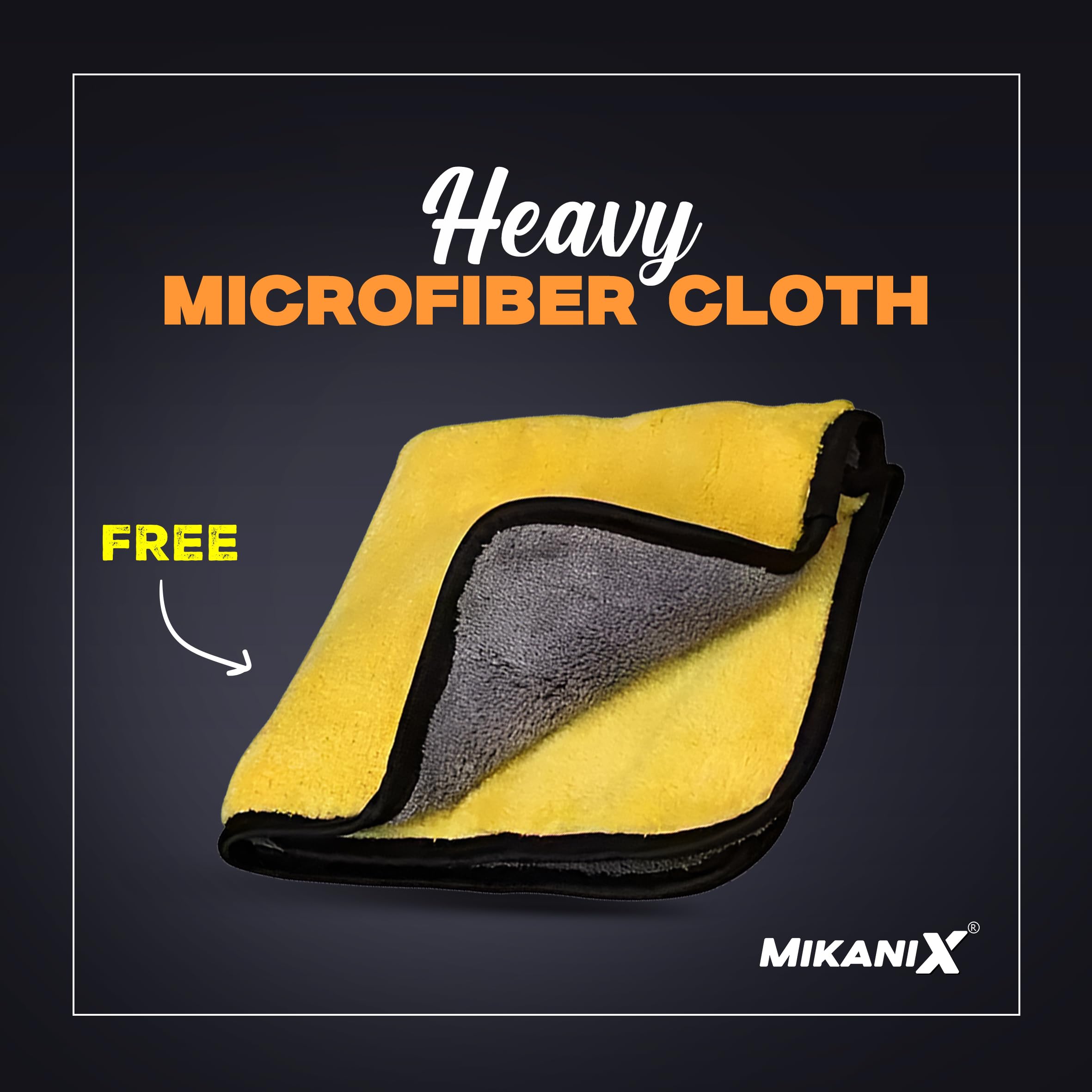 OBEROI'S TRADERS Combo of Car & Bike Alloy Wheel Rim/Hubcap Tyre Foam Cleaner Spray with Cleaner Brush to Remove Mud, Dirt and Brake Dust | Cleans & Restores Shine with Microfiber Cloth