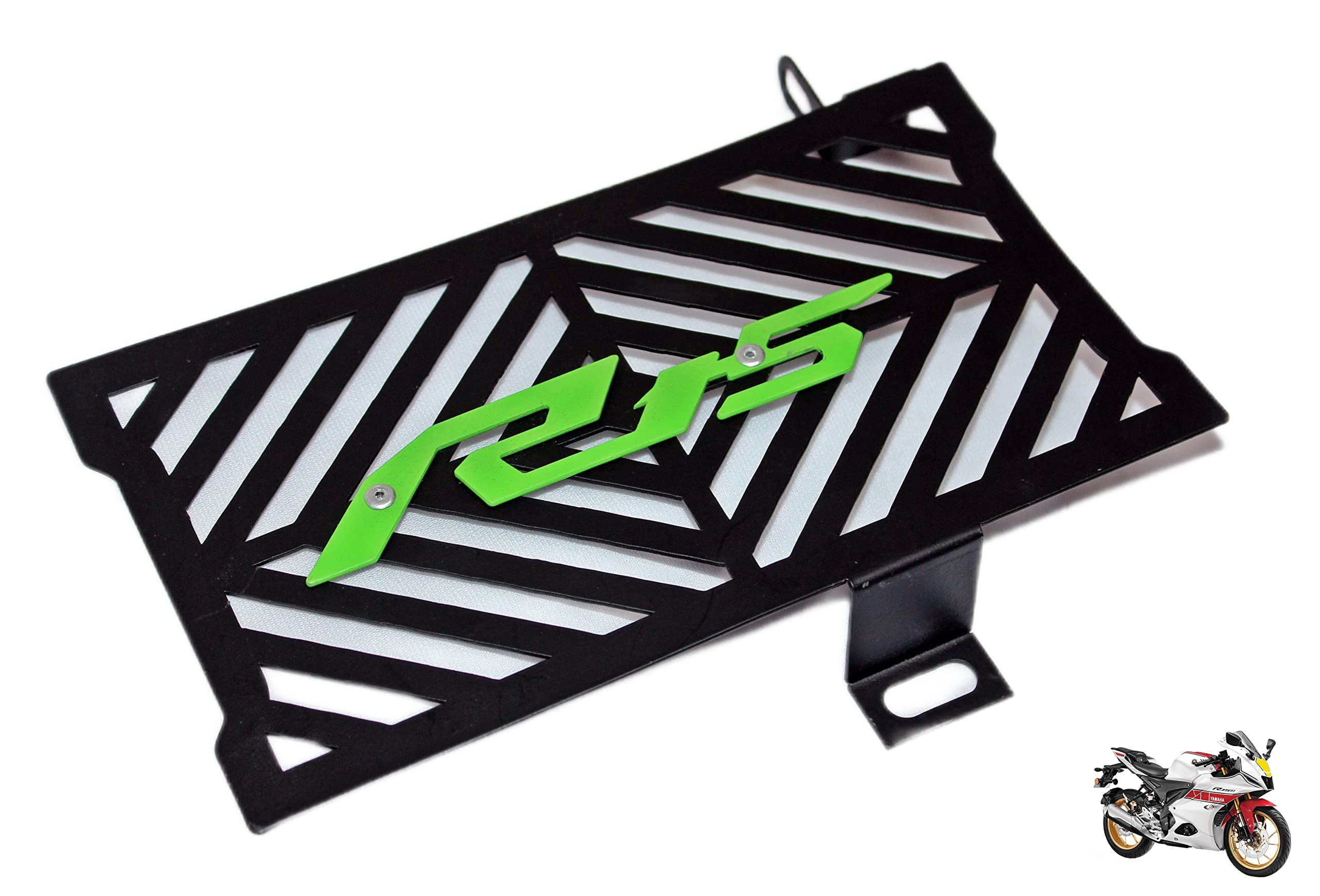 MIKANIX R15 V4 / M Bike Stainless Steel Radiator Guard Protector Grill Cover Bike Crash Guard