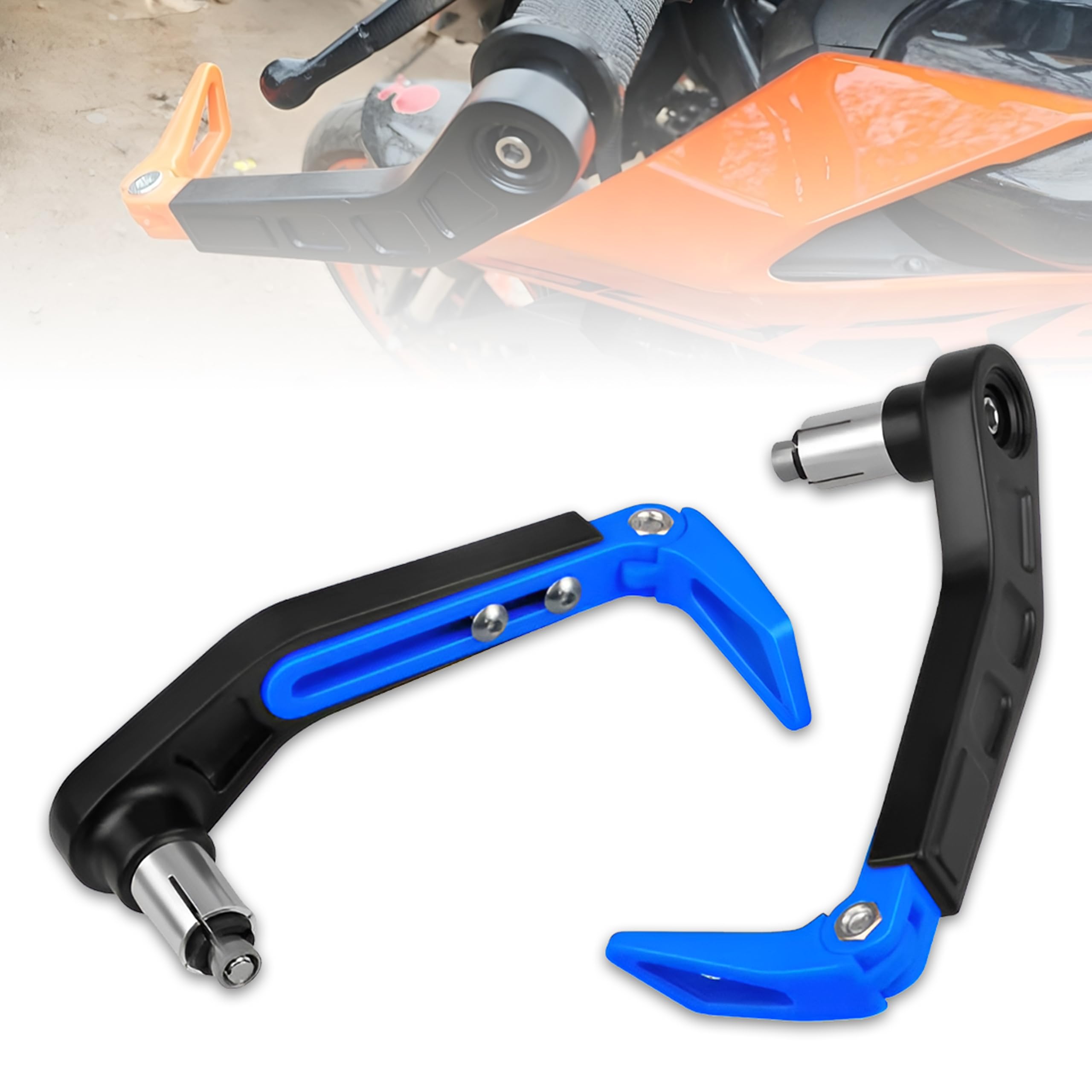 OBEROI'S TRADERS Universal and Adjustable Handlebar Brake Folding Clutch Lever Guard Compatible with All Bikes