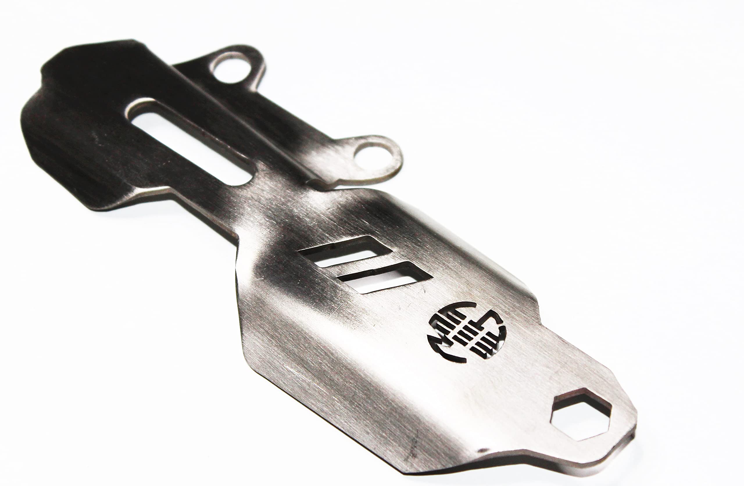 MIKANIX Stainless Steel Rear Master Cylinder Guard Compatible with Royal Enfield Himalayan and Interceptor