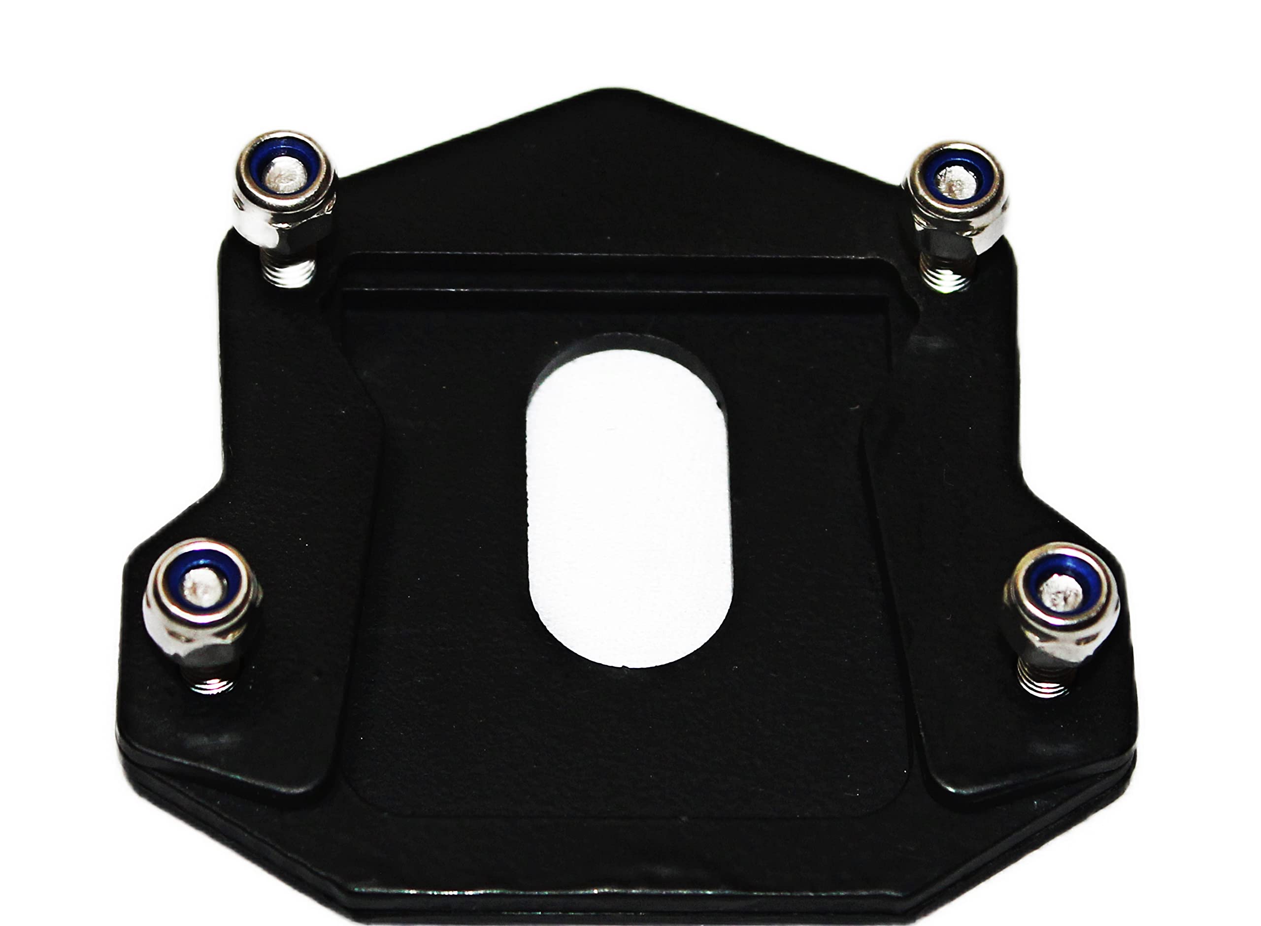 OBEROI'S TRADERS Stainless Steel Side Stand Extender/Stand Pad Compatible for Royal Enfield Hunter 350 Bike