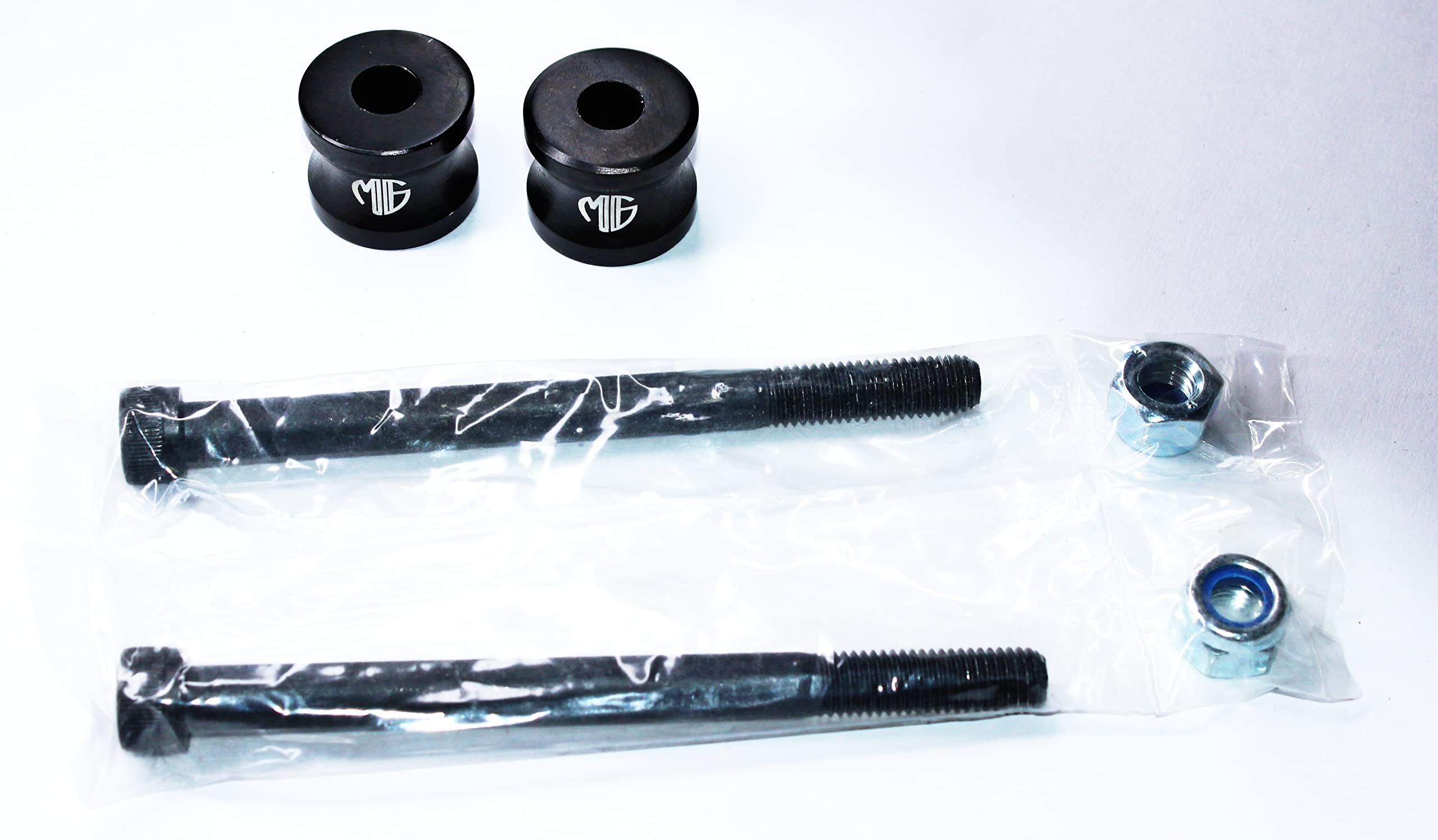 OBEROI'S TRADERS Premium Handle Risers for Dominar (Black)