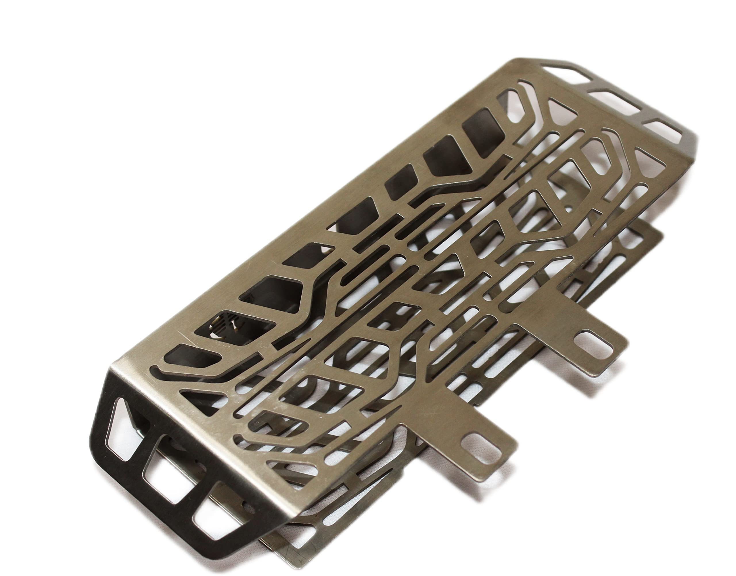 MIKANIX Himalayan Stainless Steel Radiator Guard Protector Grill/Cover for Royal Enfield Himalayan Bike