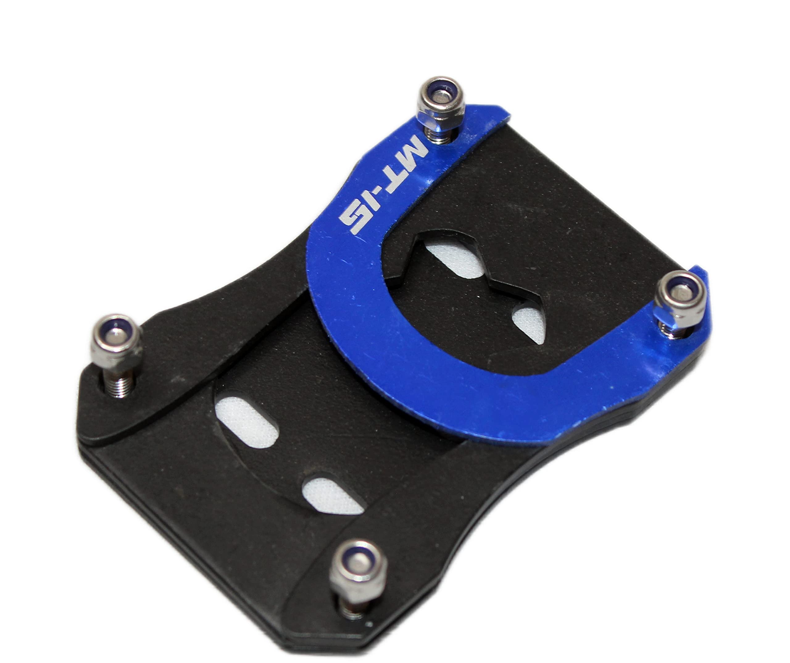 OBEROI'S TRADERS MT 15 Stainless Steel Side Stand Extender/Stand Pad Compatible for Yamaha MT 15 Bike