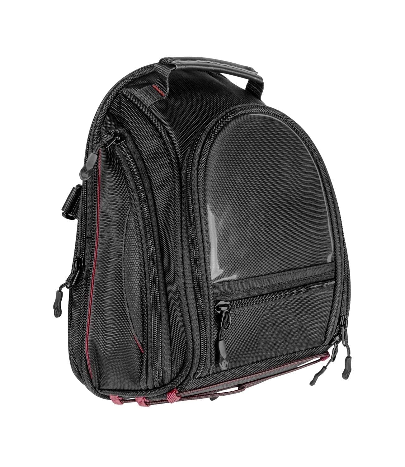 MIKANIX Compact Magnetic Fuel Tank Bag with Rain Cover and Multi-Pocket Storage Compartments Universal for Bikes