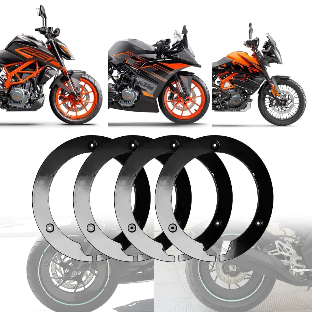 MIKANIX Duke/RC 200, 250, 390 Front/Rear Pro Disc Wheel Cover 17 Inch Bike Fairing Kit