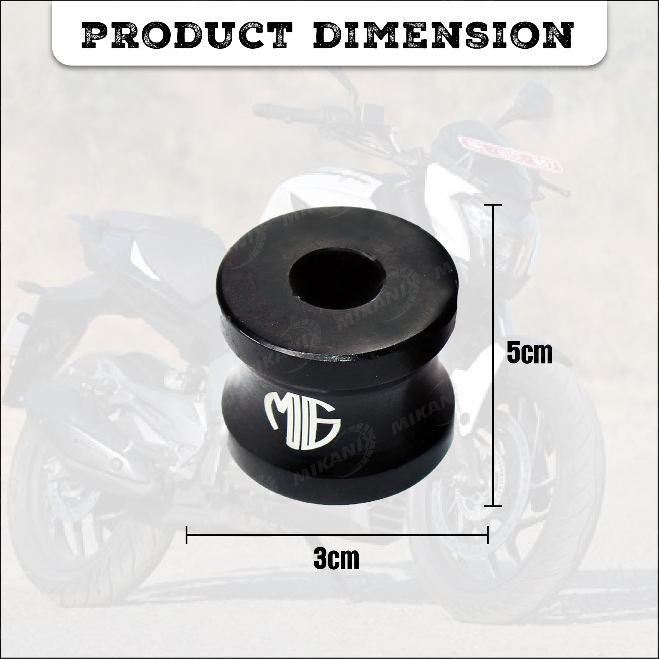 OBEROI'S TRADERS Bike Handlebar Height Riser/Raiser Kit Compatible for Bajaj Dominar