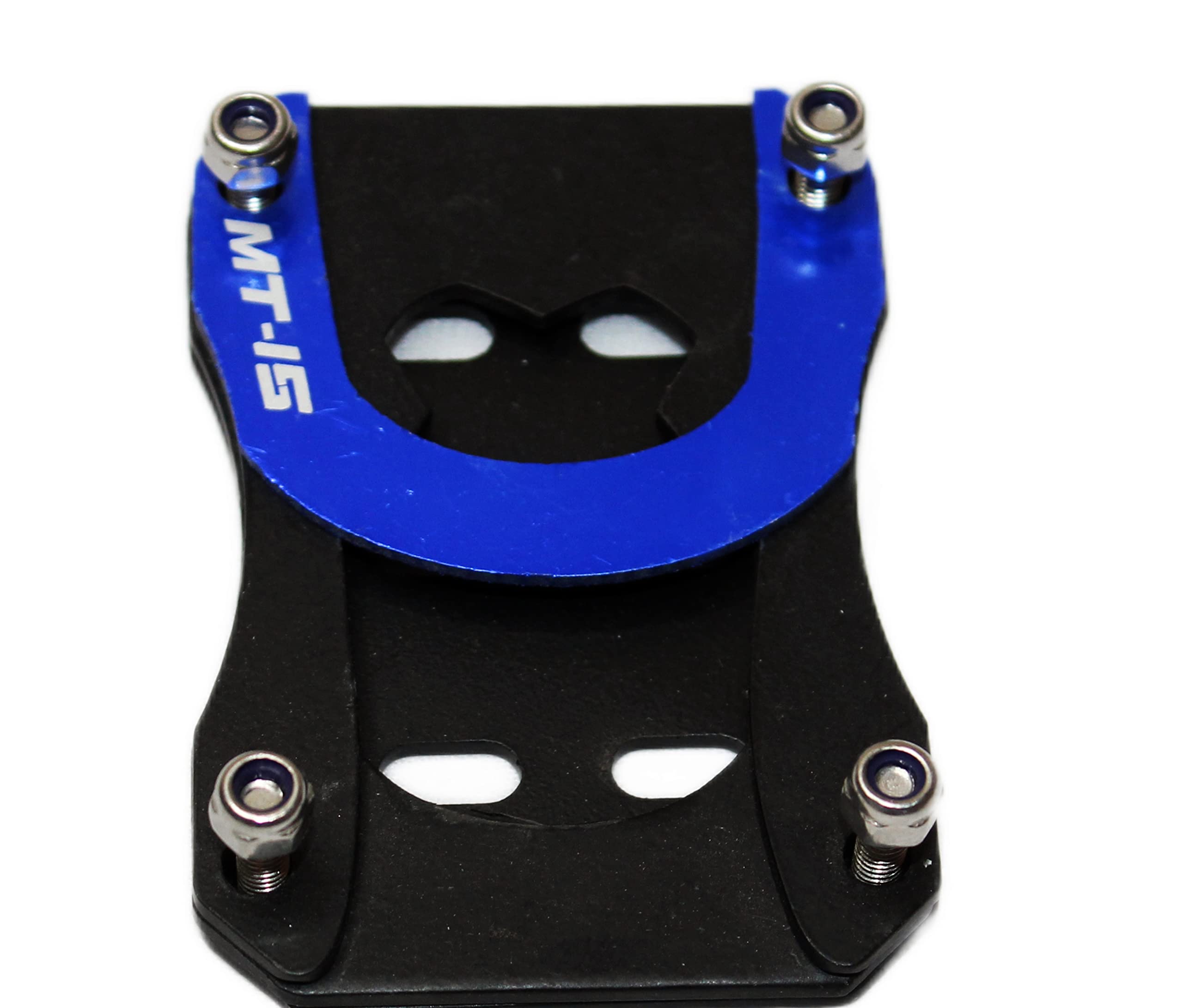 OBEROI'S TRADERS MT 15 Stainless Steel Side Stand Extender/Stand Pad Compatible for Yamaha MT 15 Bike