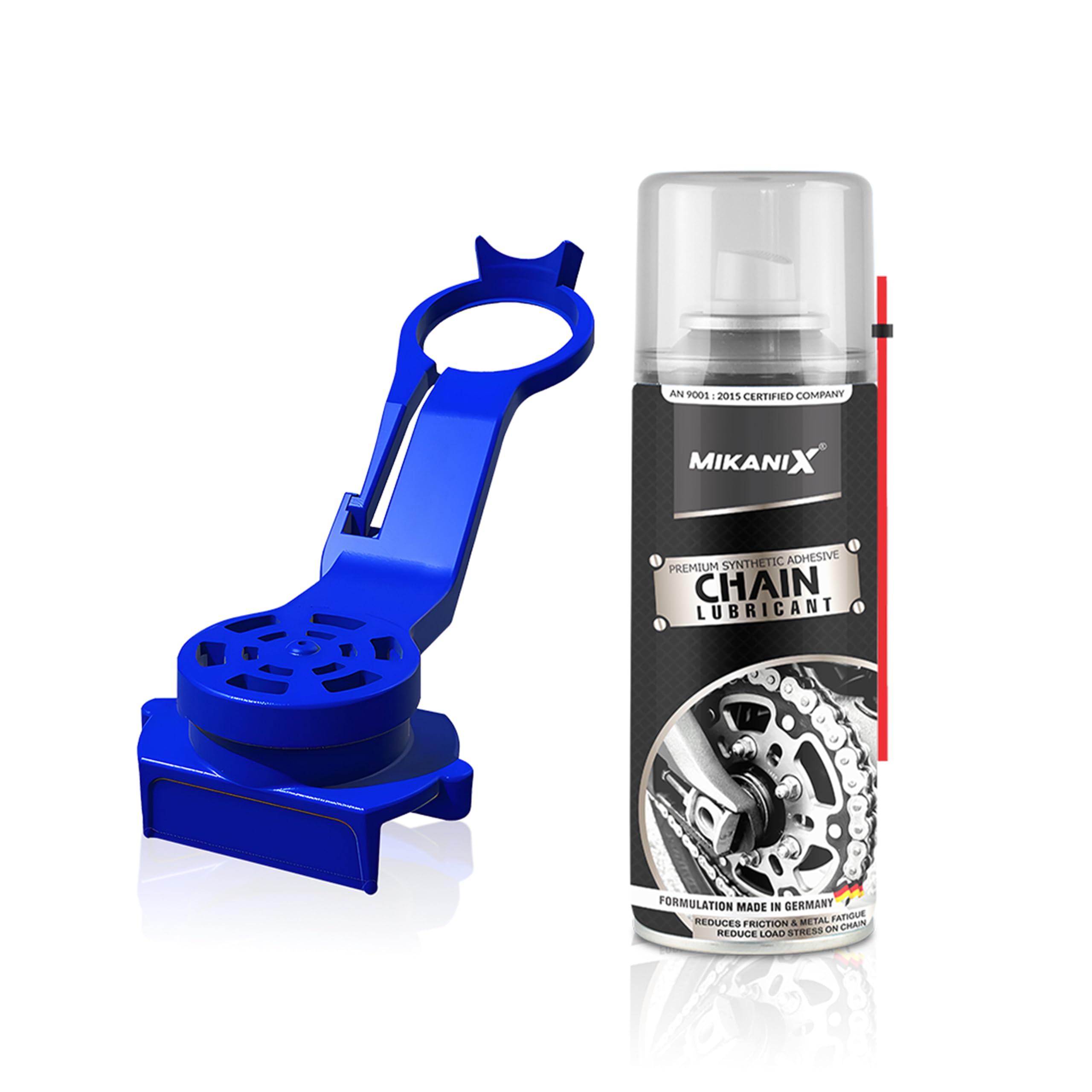 OBEROI'S TRADERS Combo Of Bike Chain Lube Degreaser Spray With Chain Oiler Nozzle Dispenser For Motorbike & Bicycle | Cleans | Shines & Protects Chain