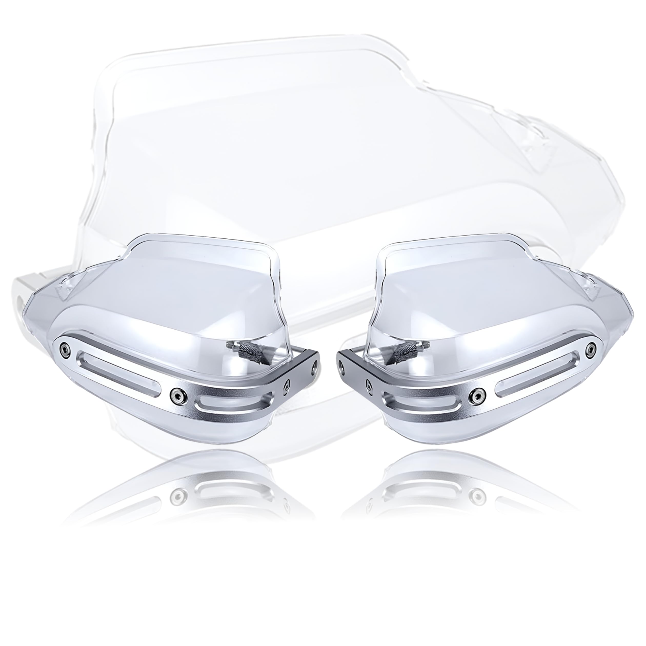 OBEROI'S TRADERS Universal Hand Guard Brake/Clutch Lever Guard Protector/Wind Deflector for All Bikes