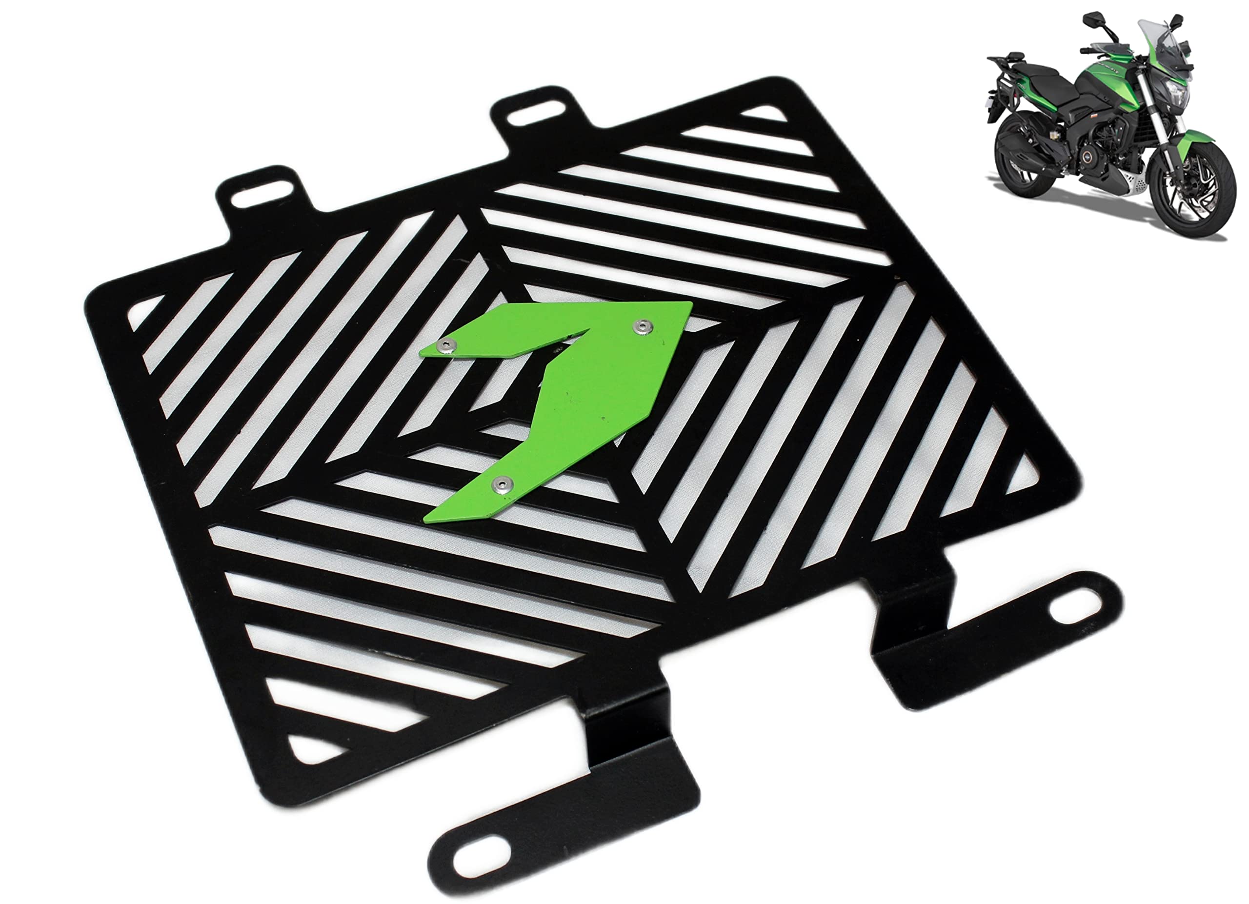 OBEROI'S TRADERS Dominar 250/400 Bike Stainless Steel Radiator Guard Protector Grill Cover Bike Crash Guard for Bajaj Dominar 250/400