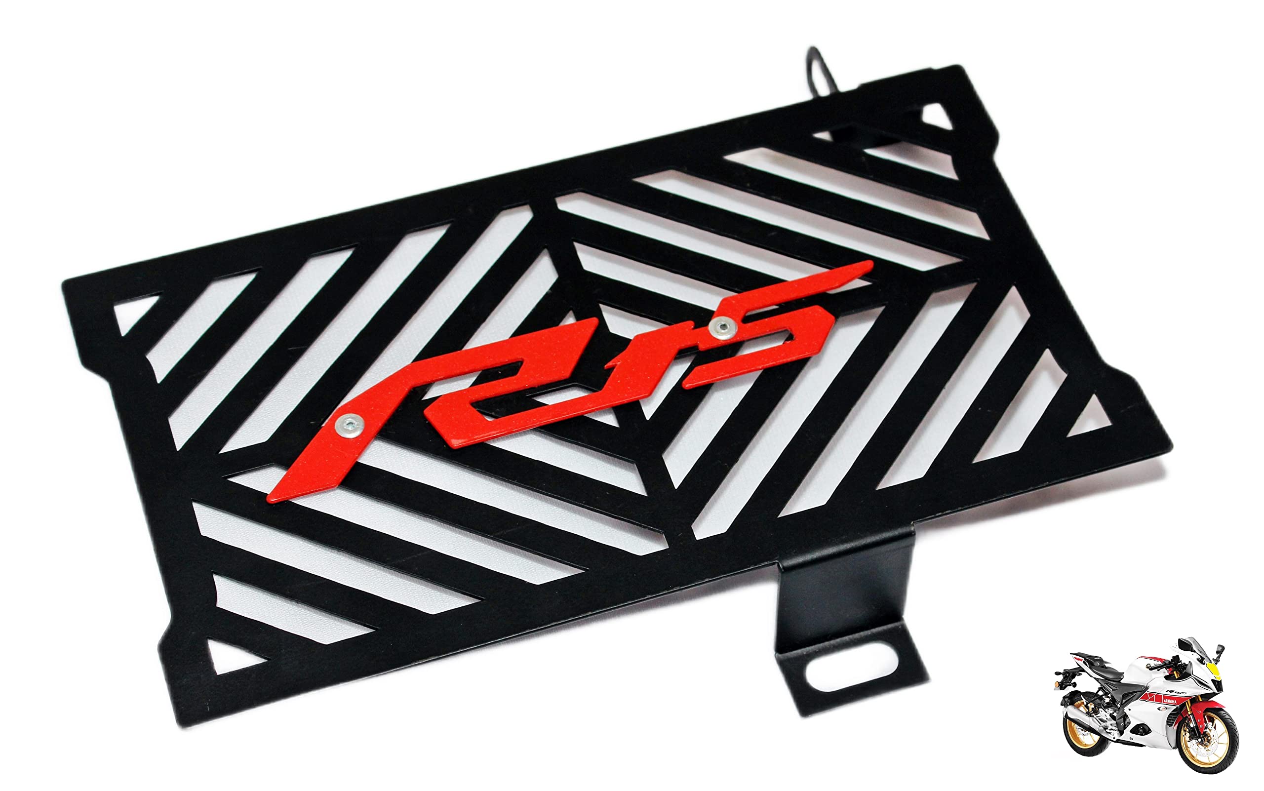 MIKANIX R15 V4 / M Bike Stainless Steel Radiator Guard Protector Grill Cover Bike Crash Guard