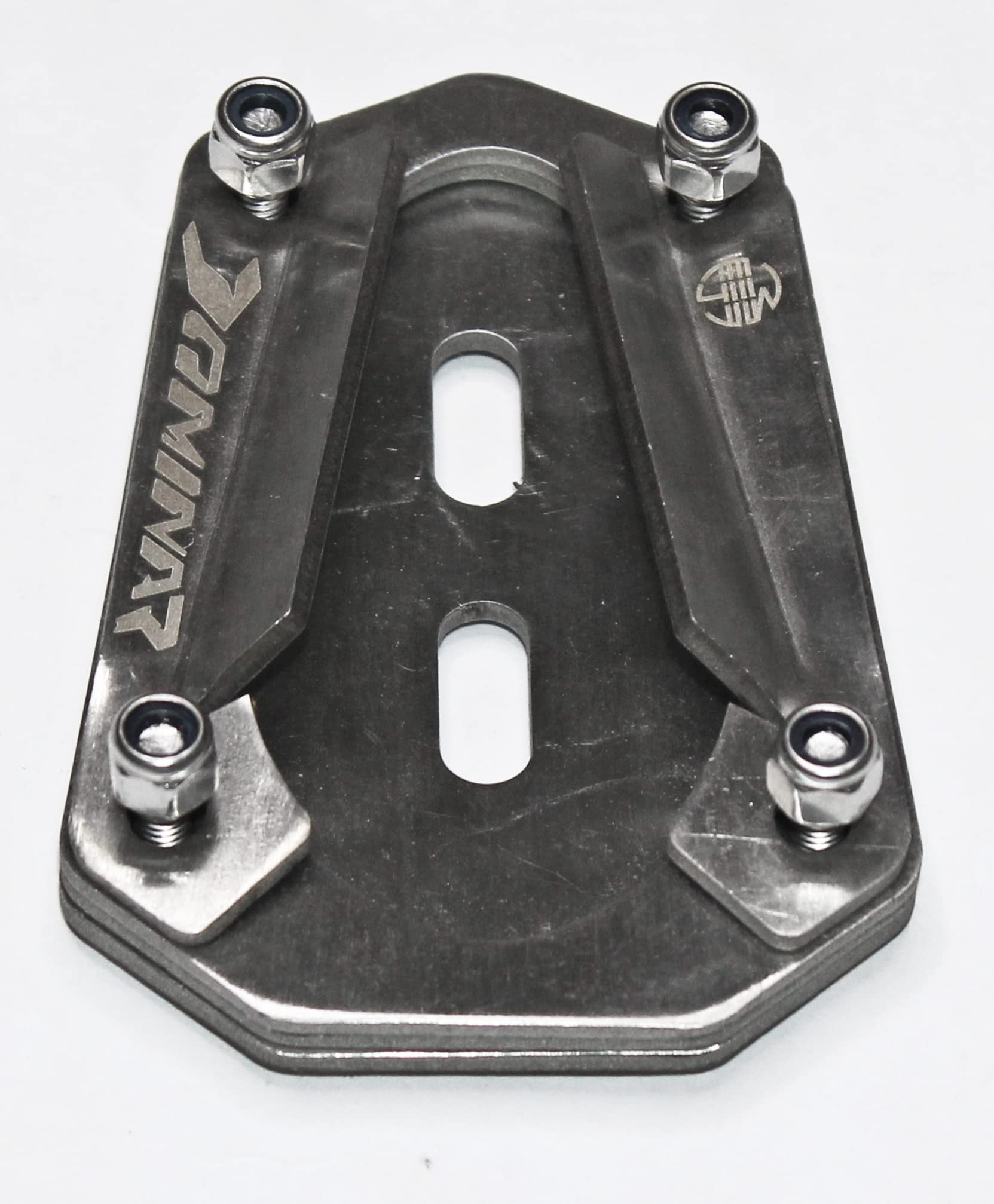 MIKANIX Premium Stainless Steel Side Stand Extender Compatible with/for Bajaj Dominar 250/400