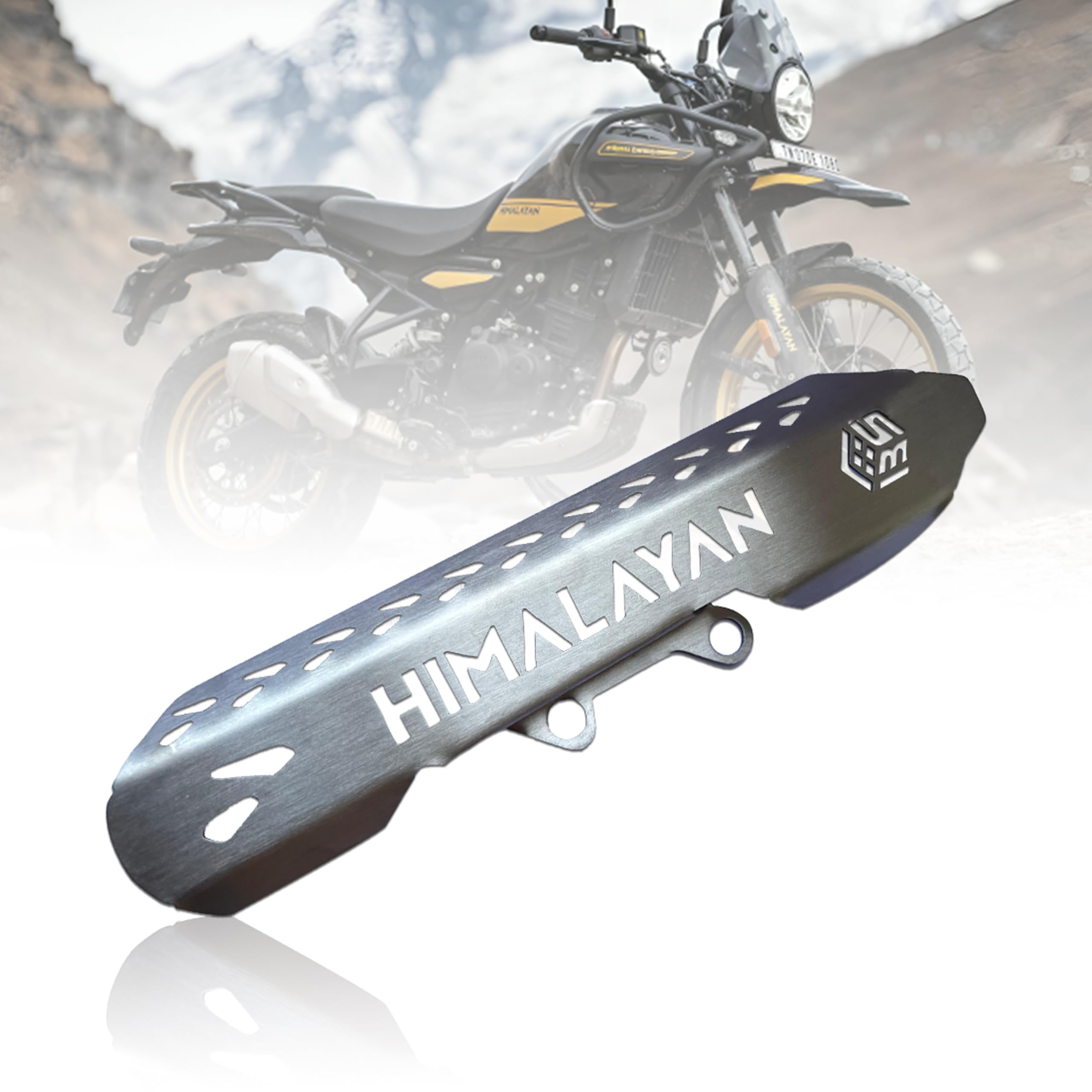 MIKANIX Bike Rear Master Cylinder Guard for Royal Enfield Himalayan 450