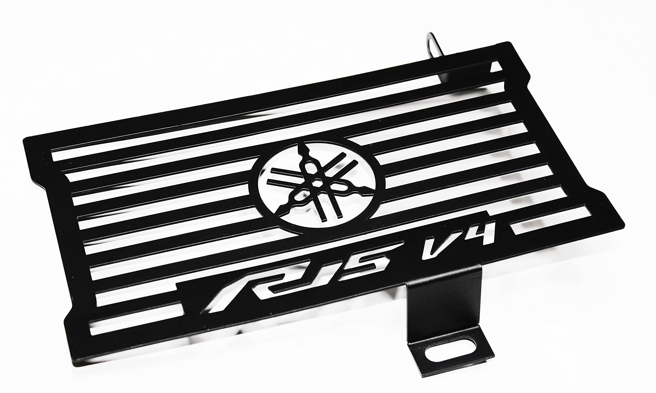 MIKANIX Premium Stainless Steel Matt Black Radiator Guard Protector Grill For R15 V4