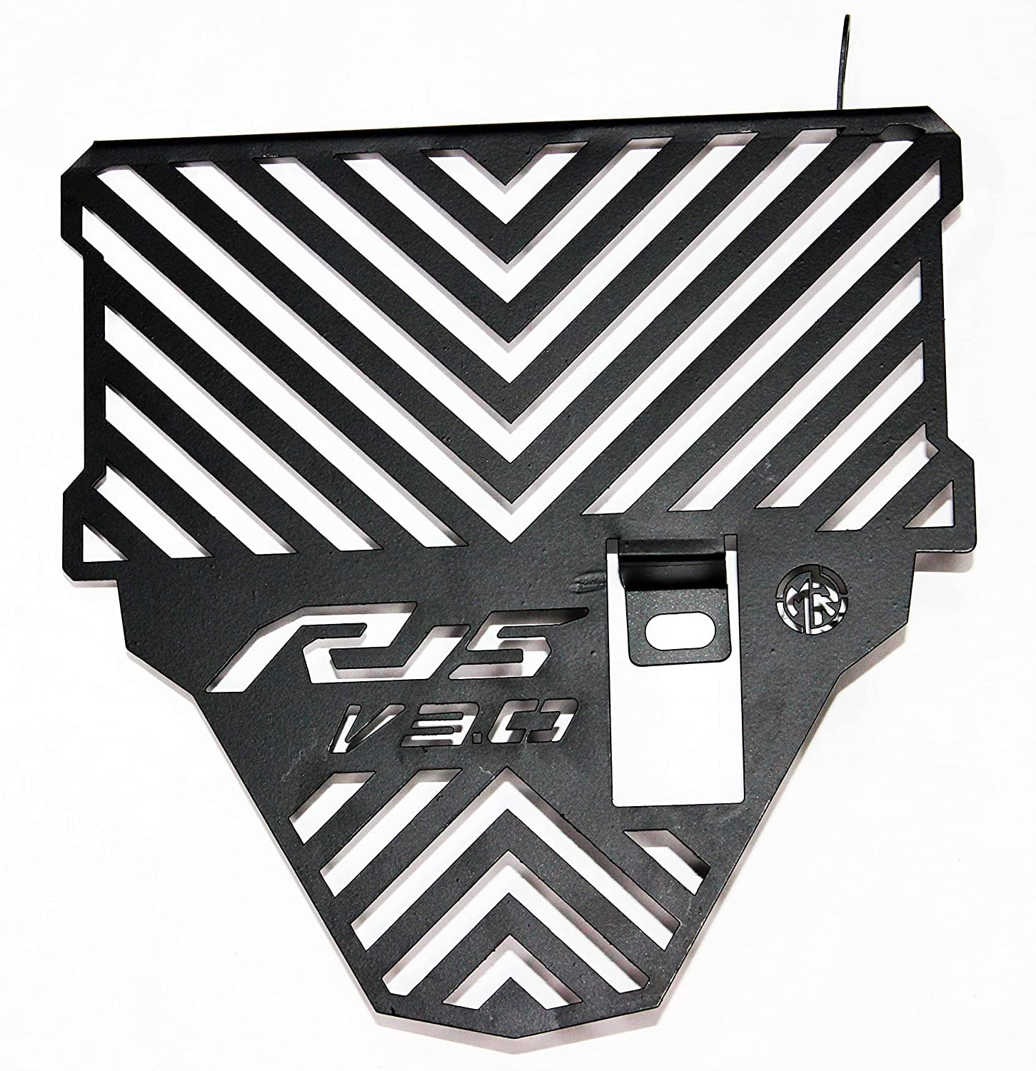 MIKANIX Motorcycle Black Radiator Guard Protector Grill/Fin Cover Compatible with Yamaha R15 V3