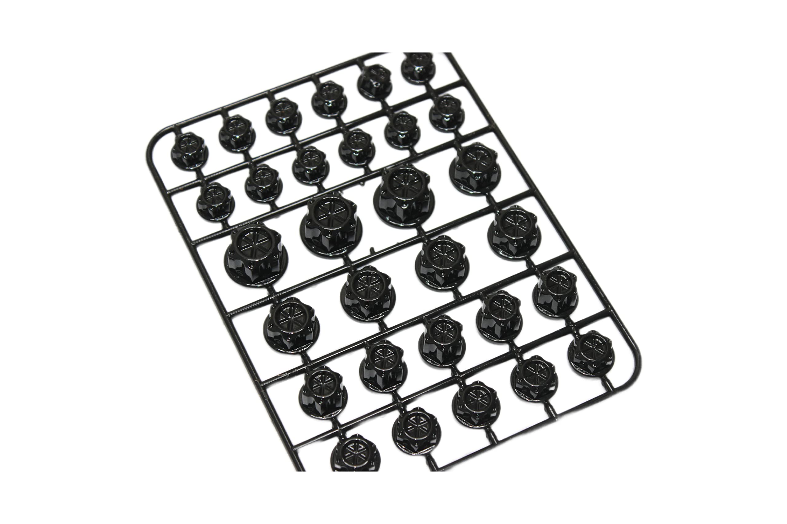 OBEROI'S TRADERS 30 Pcs, Bike Screw Cap, Nut Bolt Cap Cover Protector Fairing Kit for All Motorcycle