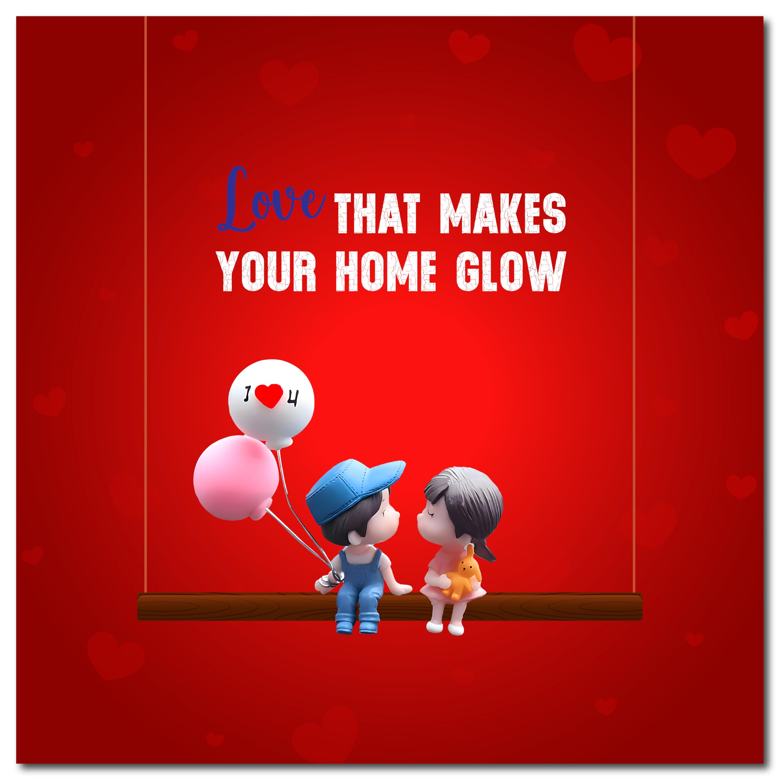 Car Dashboard Combo | Tom & Jerry and Cute Doll with Cute Couple Figurines Holding Balloons | Dashboard Doll, Car Showpiece | Home Office Table Decorative Idol Car Interior Decoration