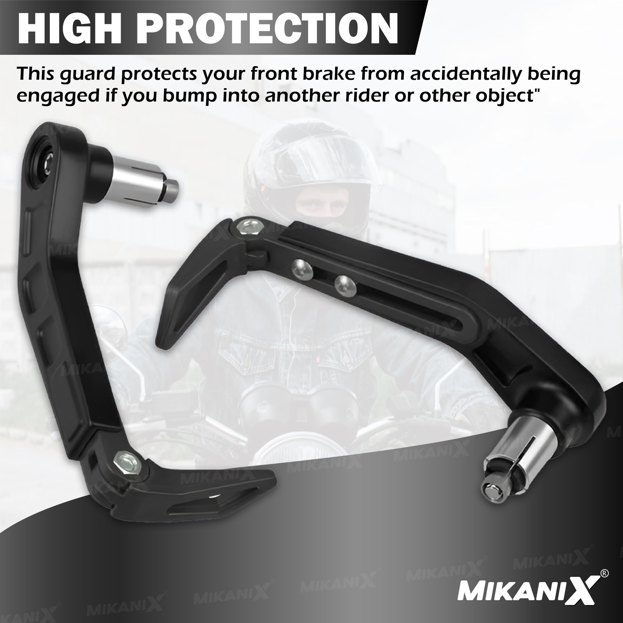 OBEROI'S TRADERS Universal Adjustable Handlebar Brake Folding Clutch Lever Guard Protectors Compatible with All Bikes