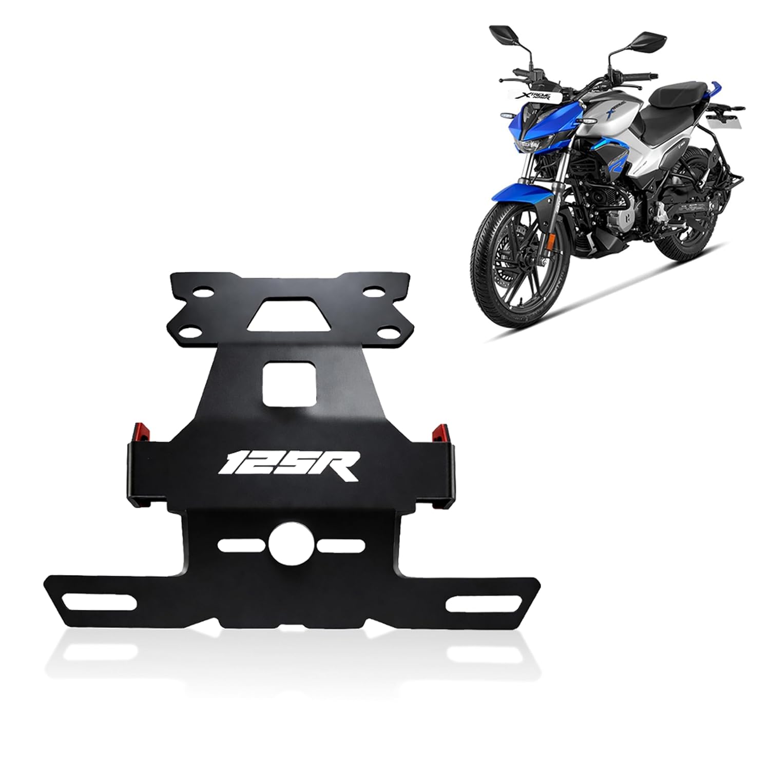 MIKANIX Premium Heavy-Duty Bike Tail Tidy Fender Eliminator Kit Compatible with Xtreme 125R with Number Plate Holder