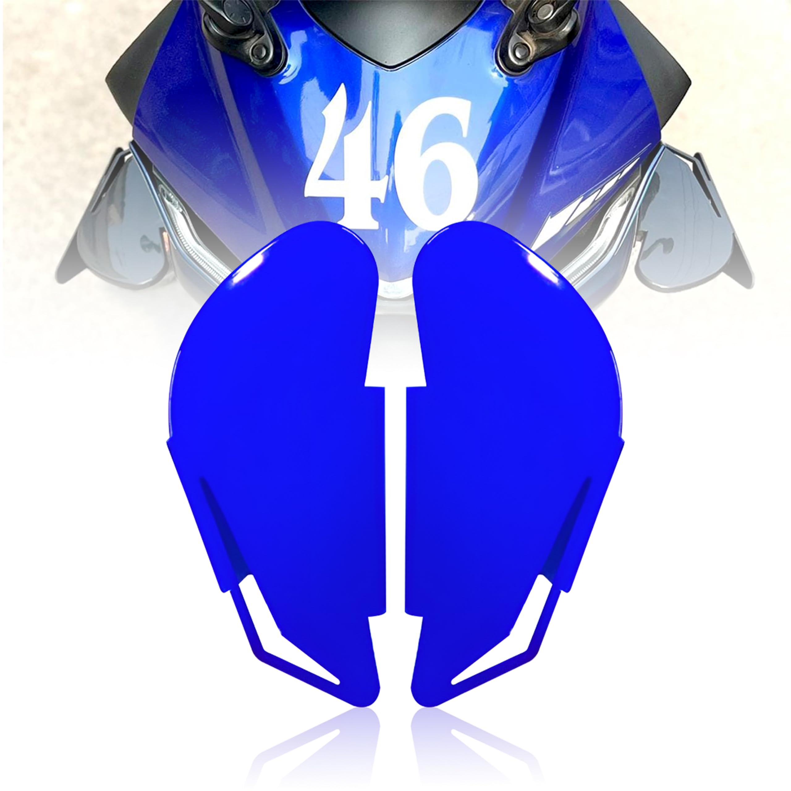 MIKANIX R15 V3 / V4, Ninja, CBR, RR310, KTM RC Bike Side Wings/Winglet Pro Canard Bike Fairing Kit (Pack of 2)