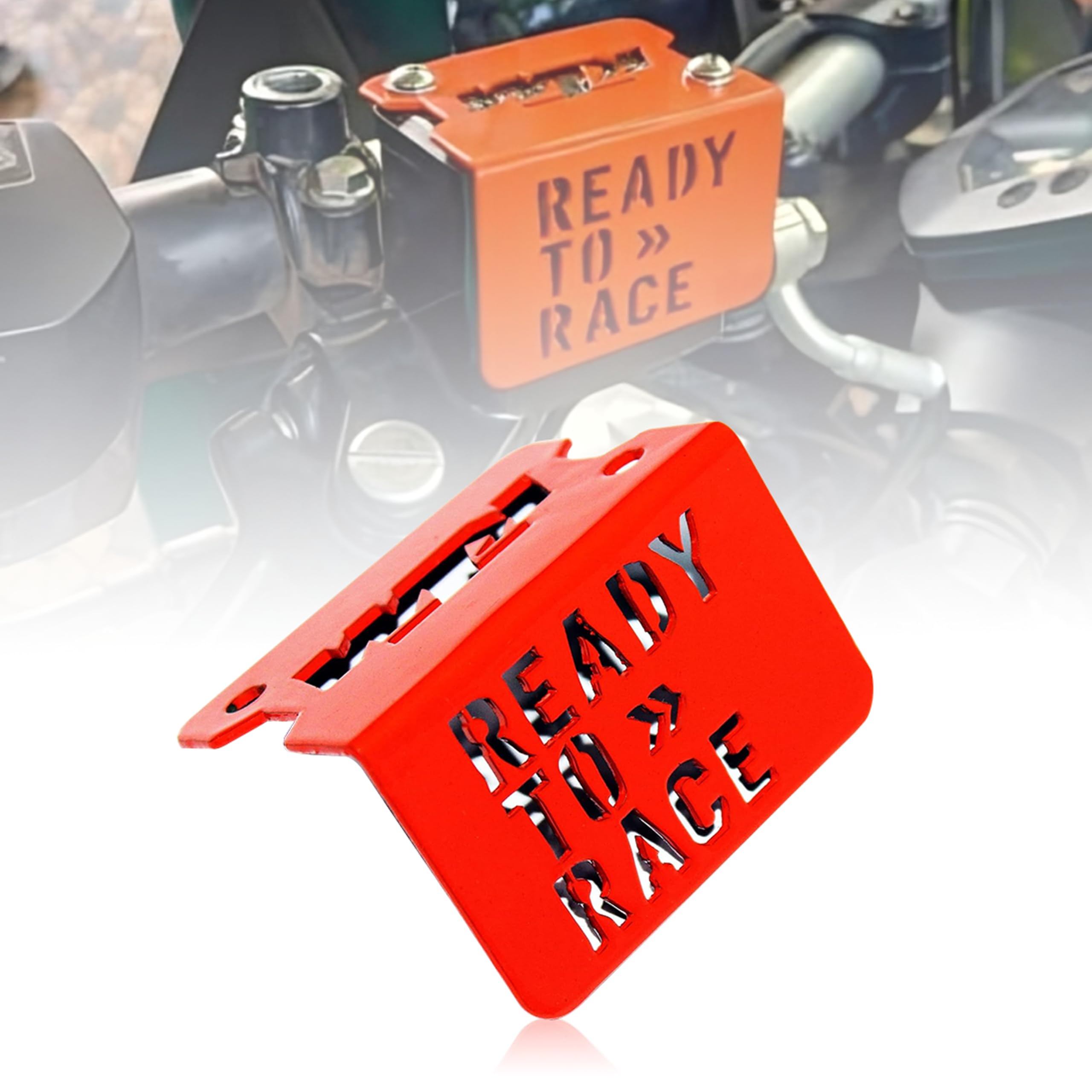 MIKANIX Brushed Stainless Steel Front Disc Brake Master Cylinder Guard Compatible with/for KTM